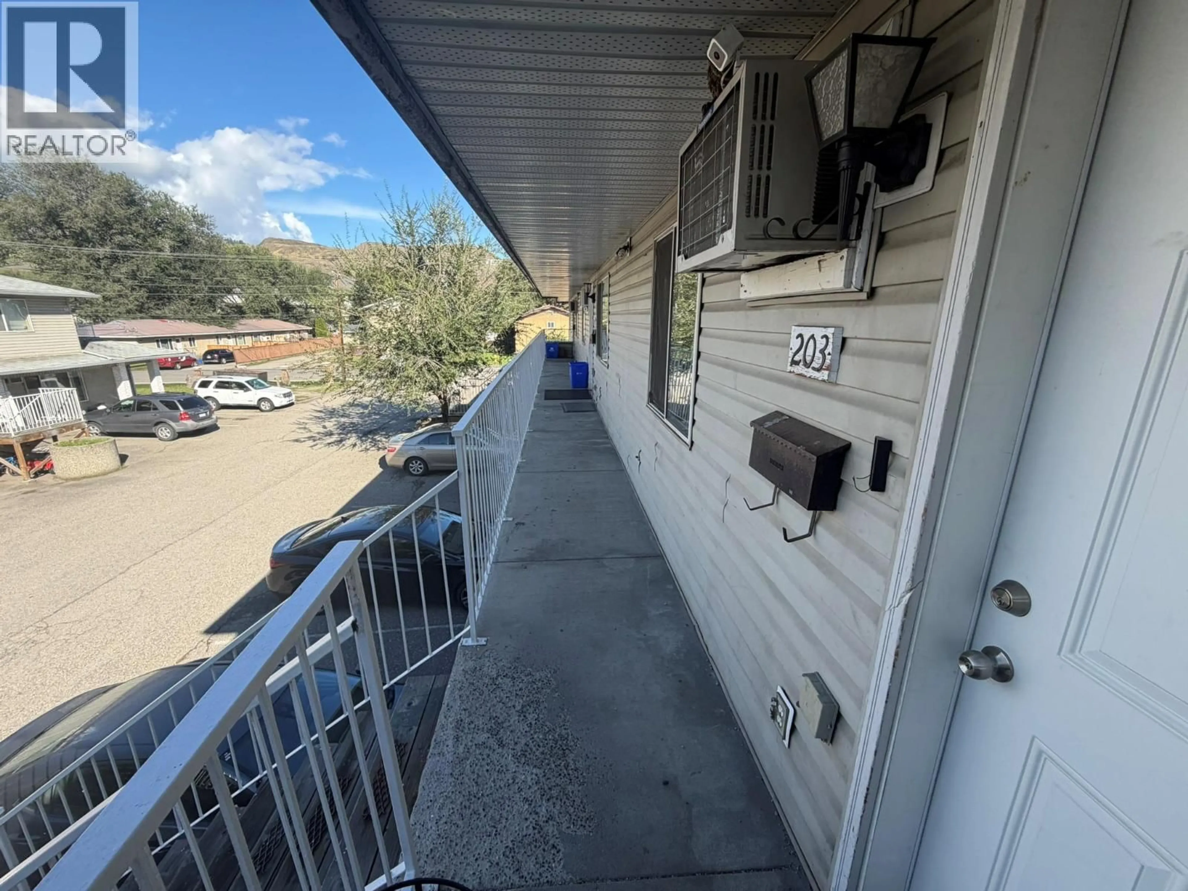 Balcony in the apartment, unknown for 203 - 3710 24 AVENUE, Vernon British Columbia V1T1L9