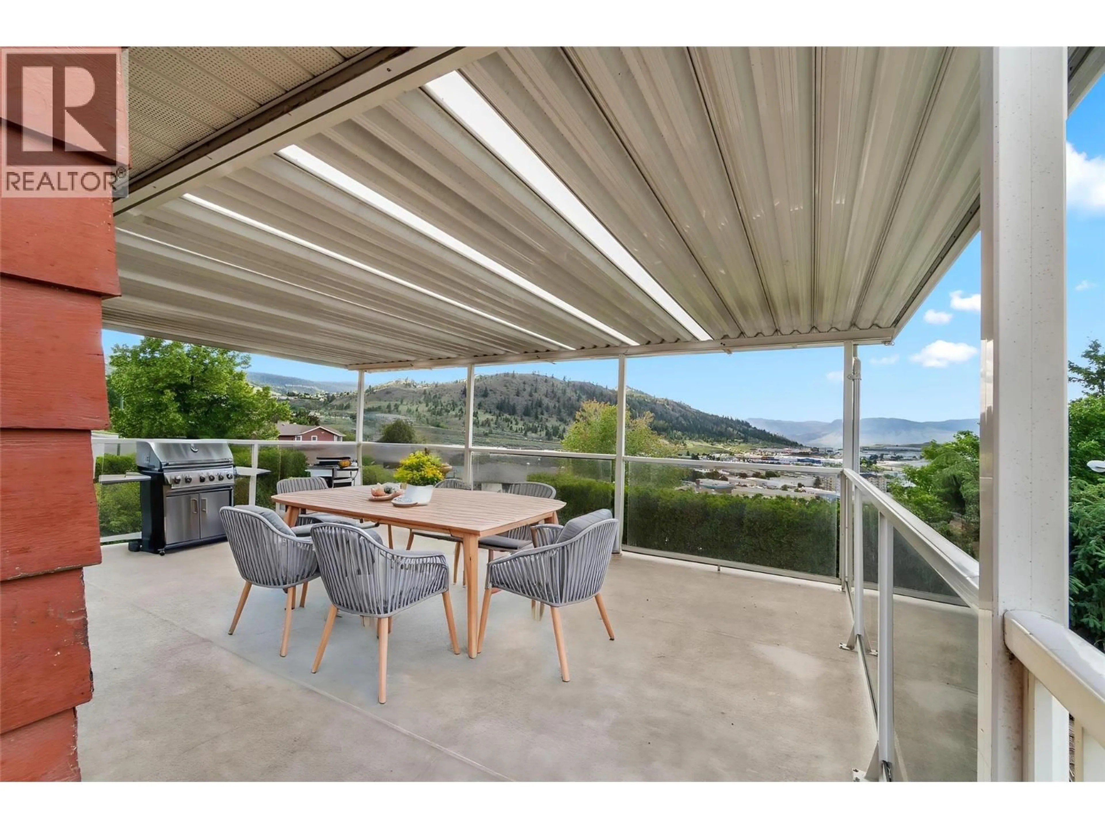 Patio, water/lake/river/ocean view for 1667 SPRINGHAVEN PLACE, Kamloops British Columbia V2E1C7