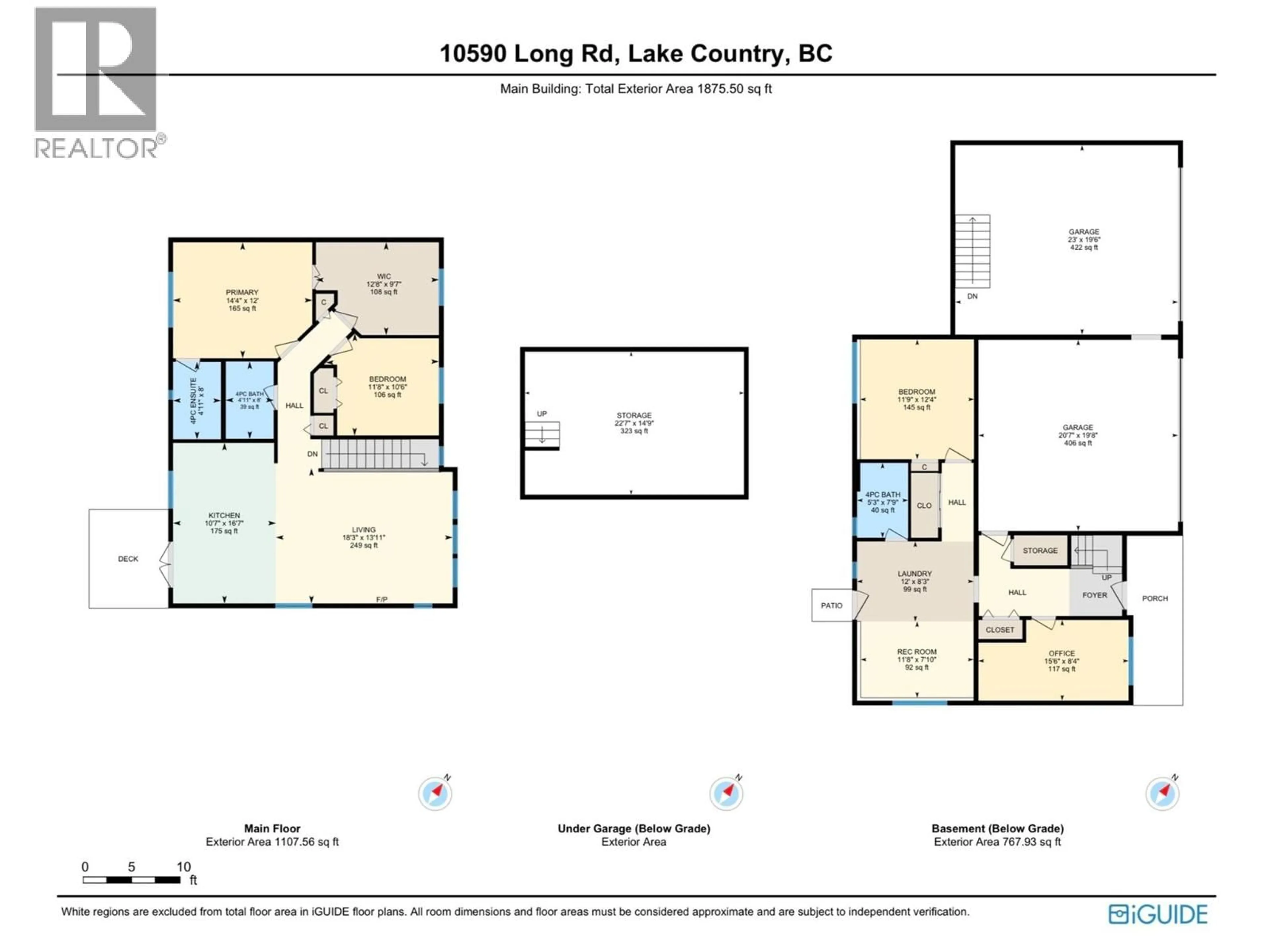 Floor plan for 10590 LONG ROAD, Lake Country British Columbia V4V1N7