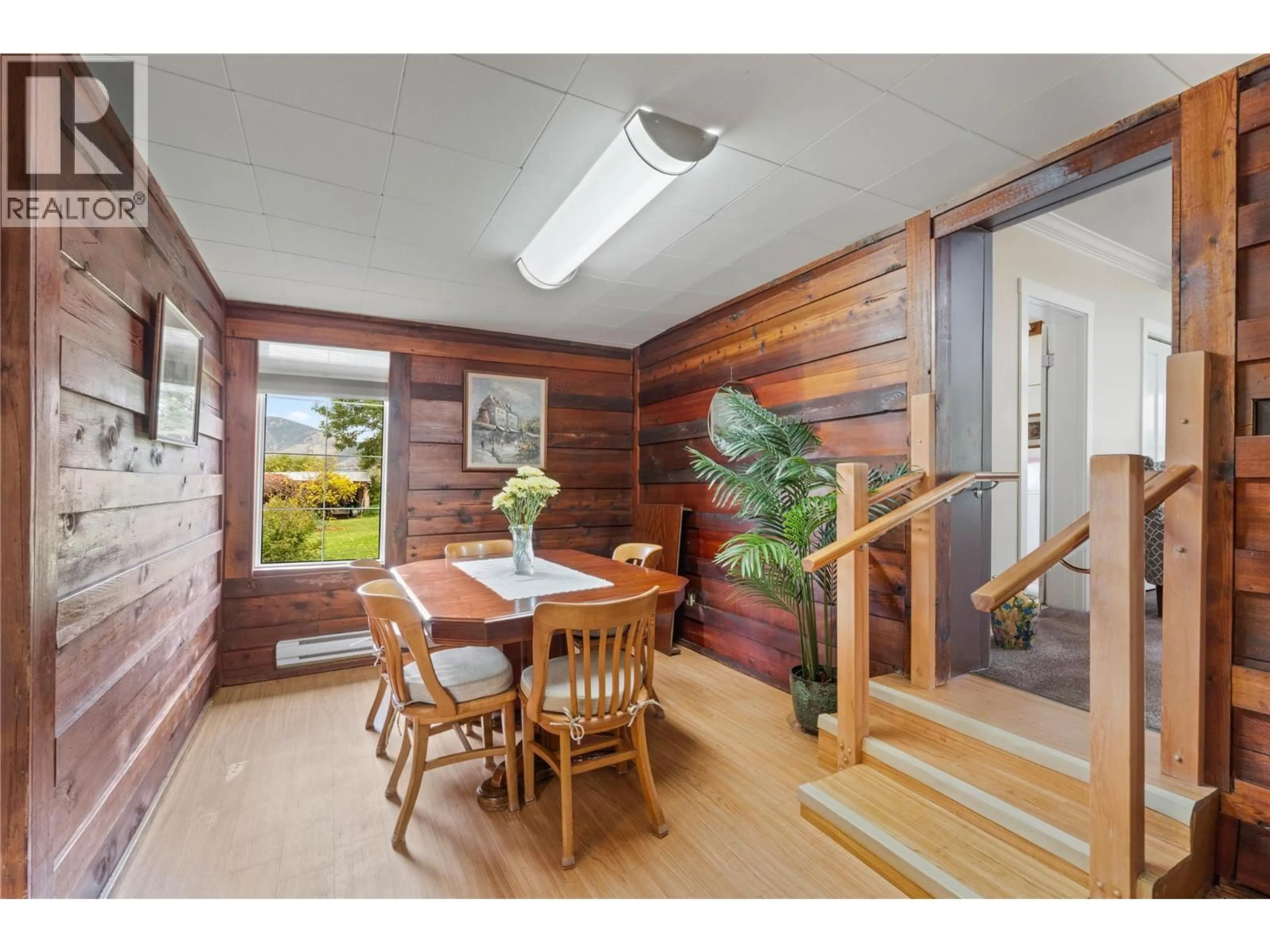 Dining room, wood/laminate floor for 6725 BARNHARTVALE ROAD, Kamloops British Columbia V2C6V7