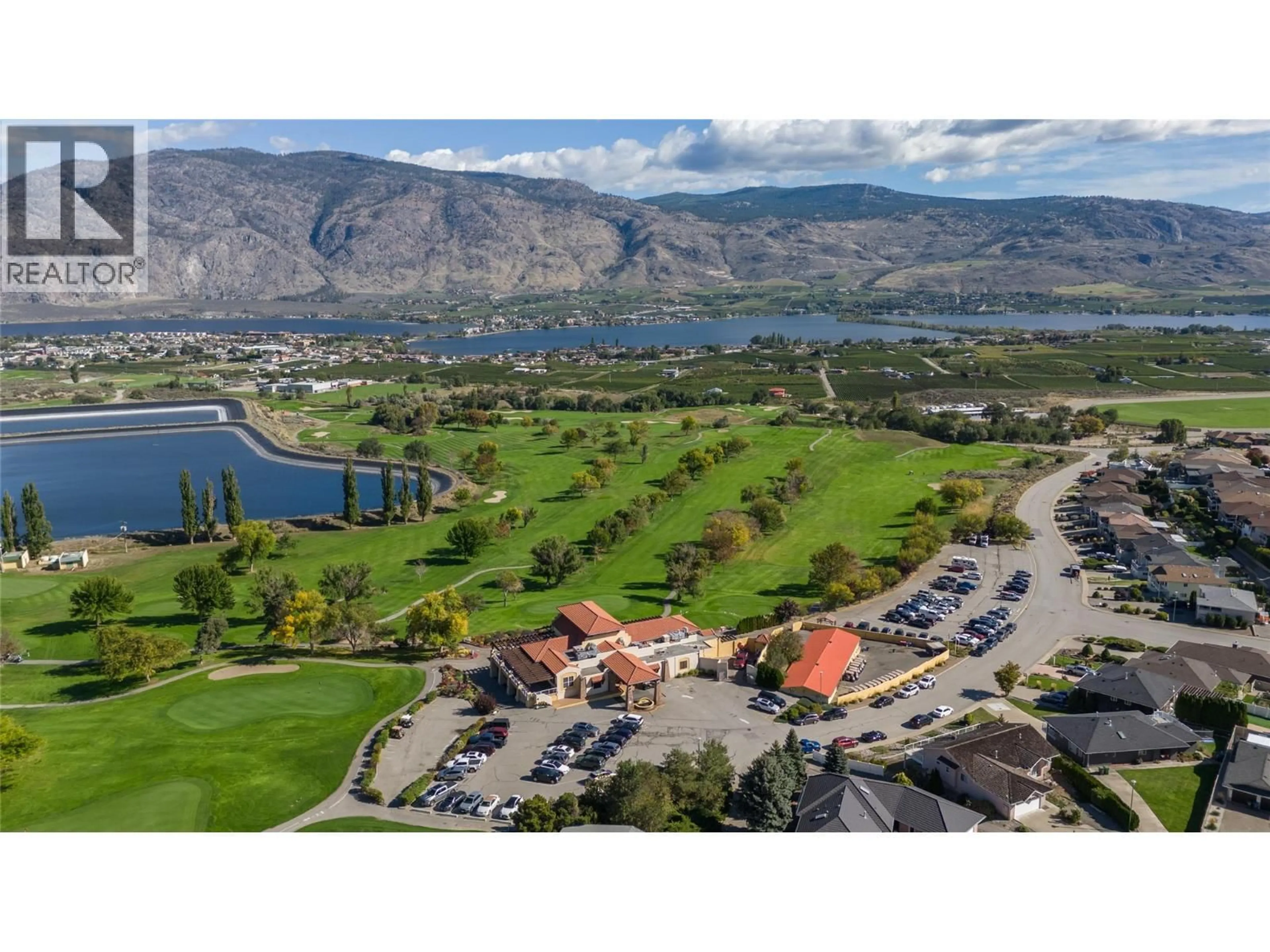 A pic from outside/outdoor area/front of a property/back of a property/a pic from drone, mountain view for 11907 QUAIL RIDGE PLACE, Osoyoos British Columbia V0H1V4