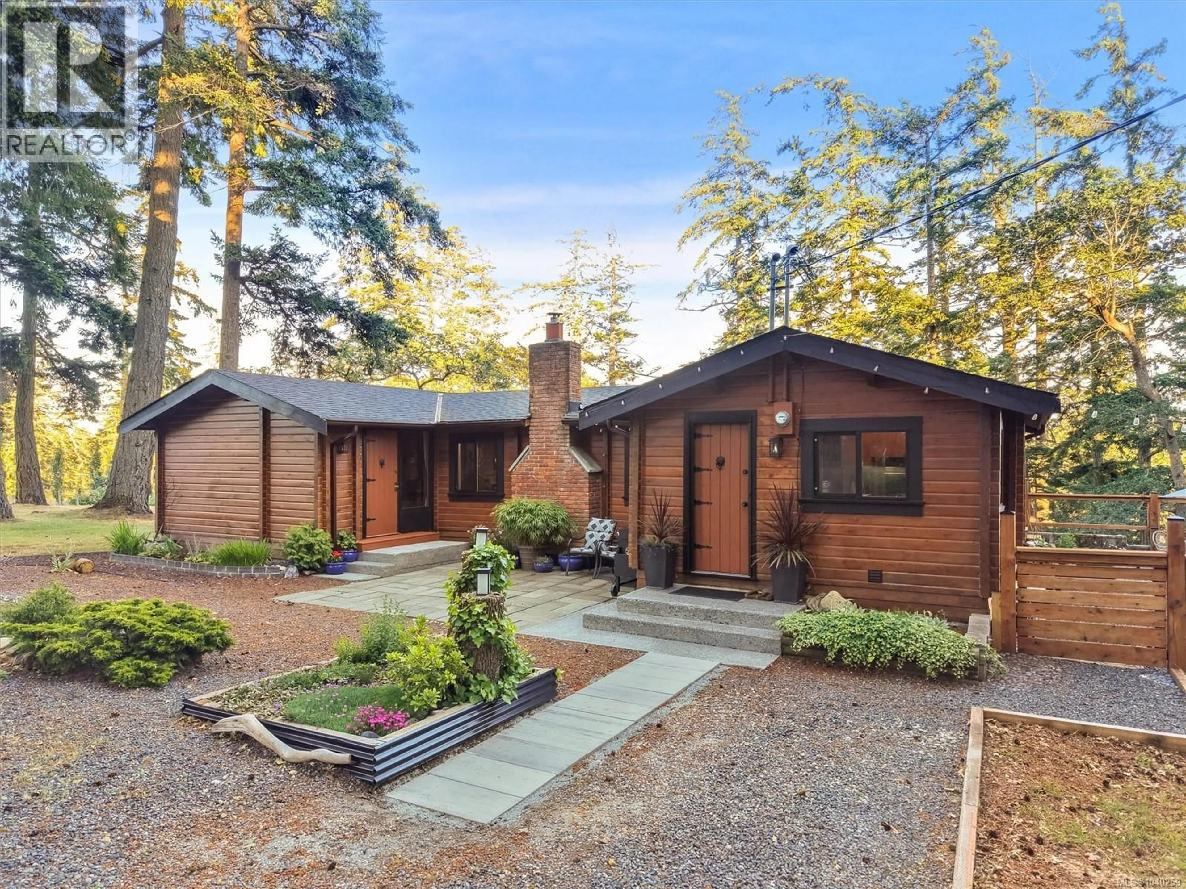 Home with brick exterior material, forest/trees view for 4091 DUPREE DRIVE, Metchosin British Columbia V9B1X1