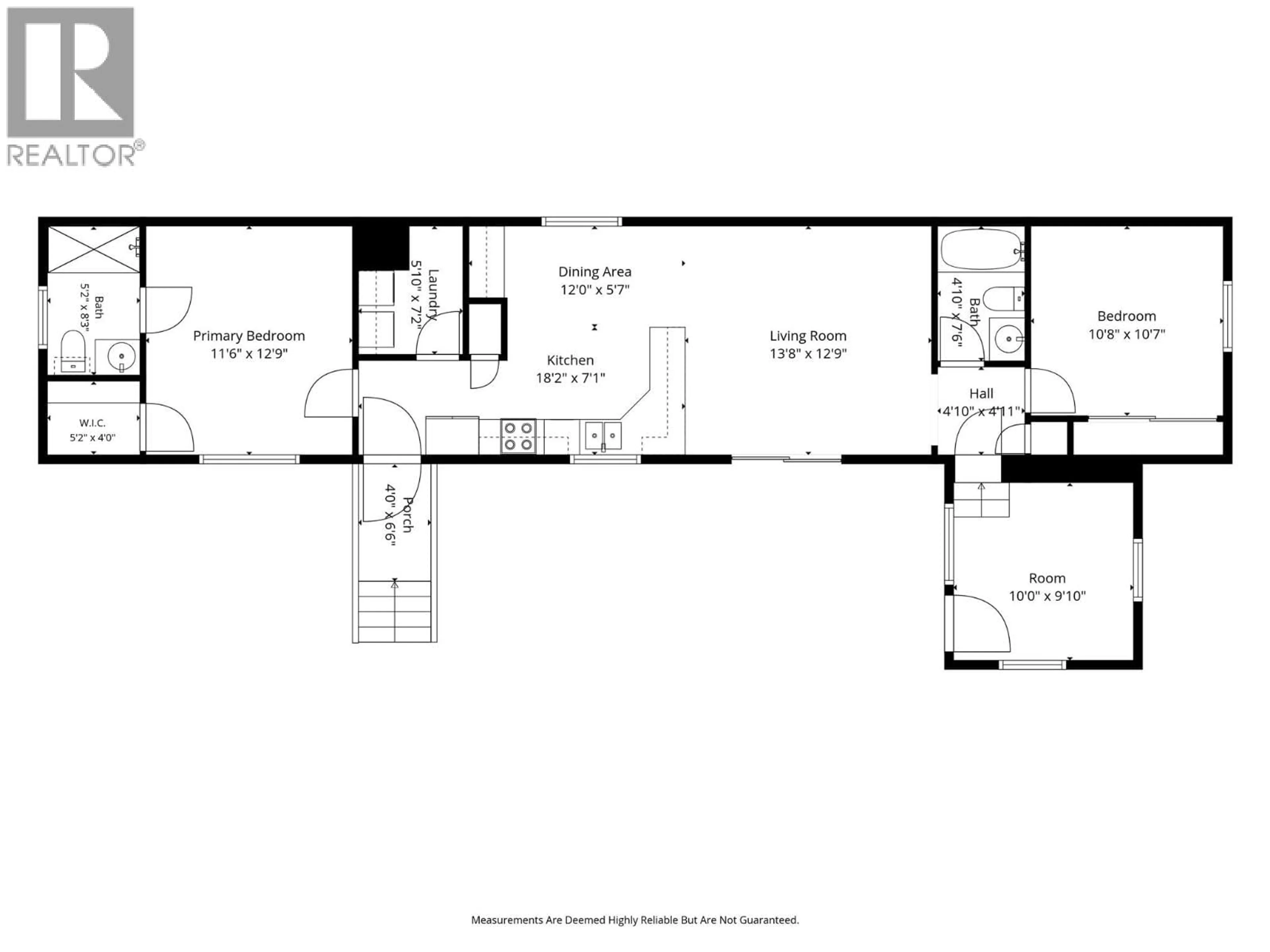 Floor plan for 7 - 7225 BOUNDARY DRIVE, Grand Forks British Columbia V0H1H0