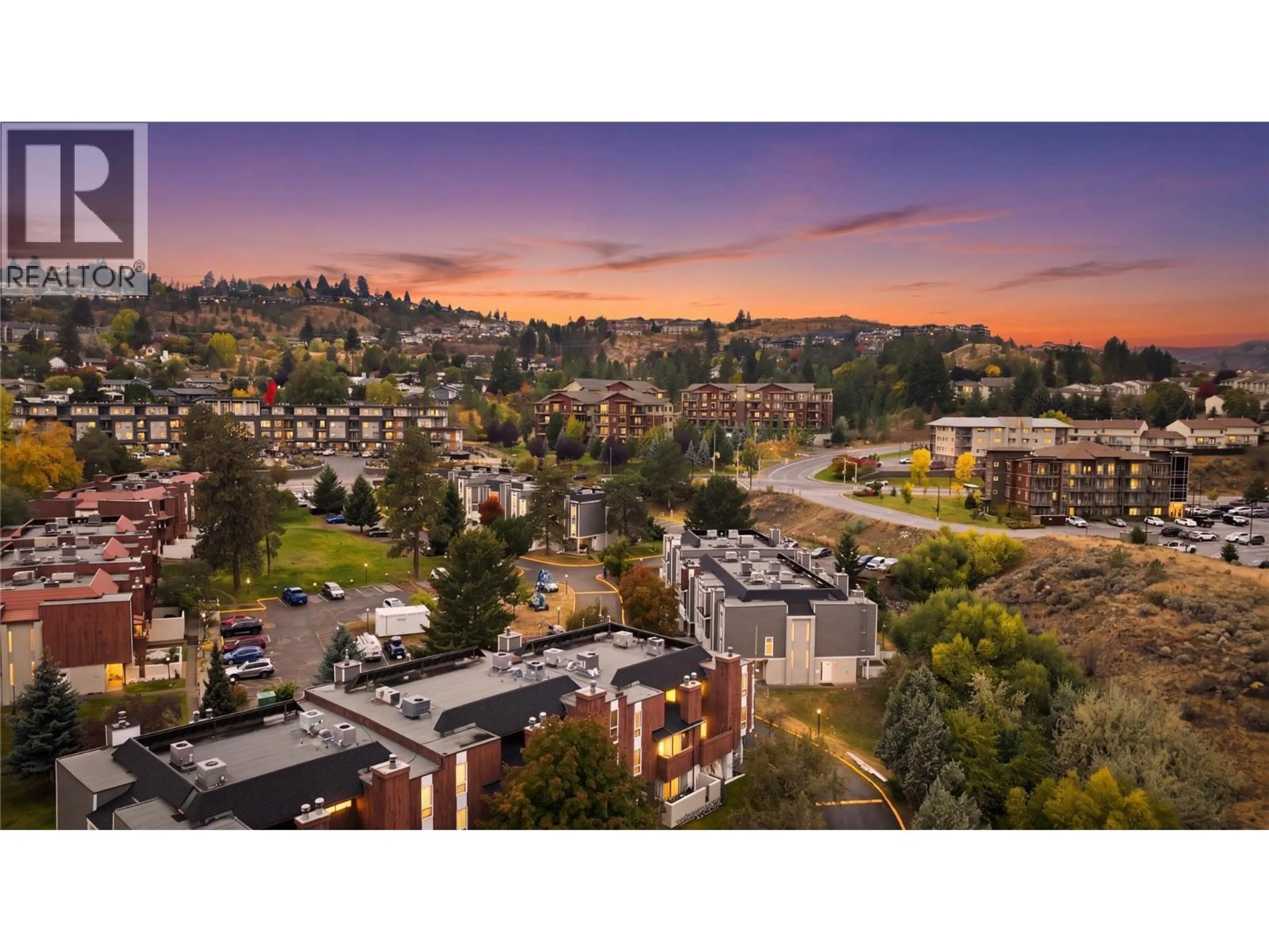A pic from outside/outdoor area/front of a property/back of a property/a pic from drone, mountain view for 53 - 1435 SUMMIT DRIVE, Kamloops British Columbia V2E1S4