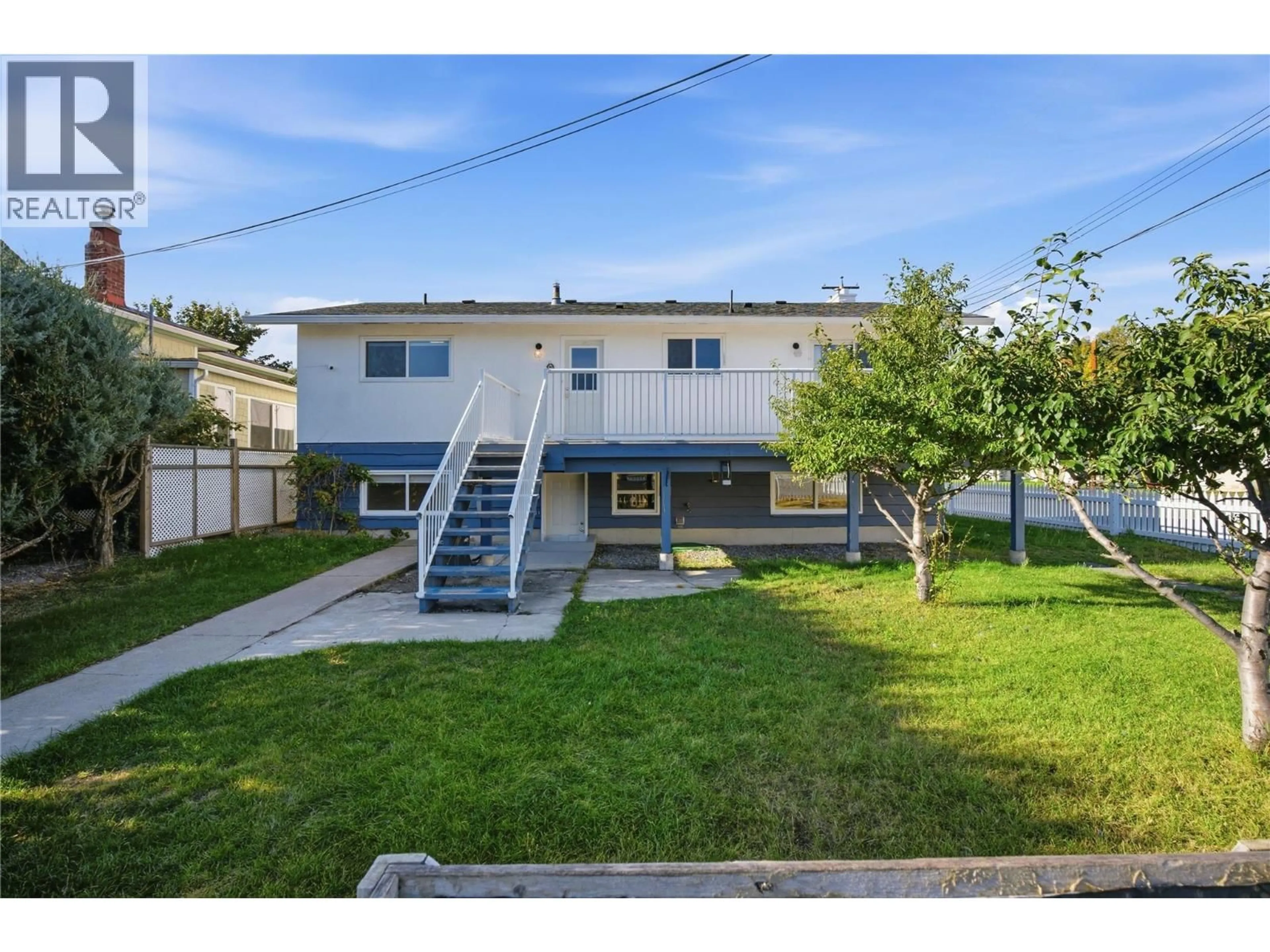 A pic from outside/outdoor area/front of a property/back of a property/a pic from drone, street for 1801 HAMILTON AVENUE, Merritt British Columbia V1K1B8