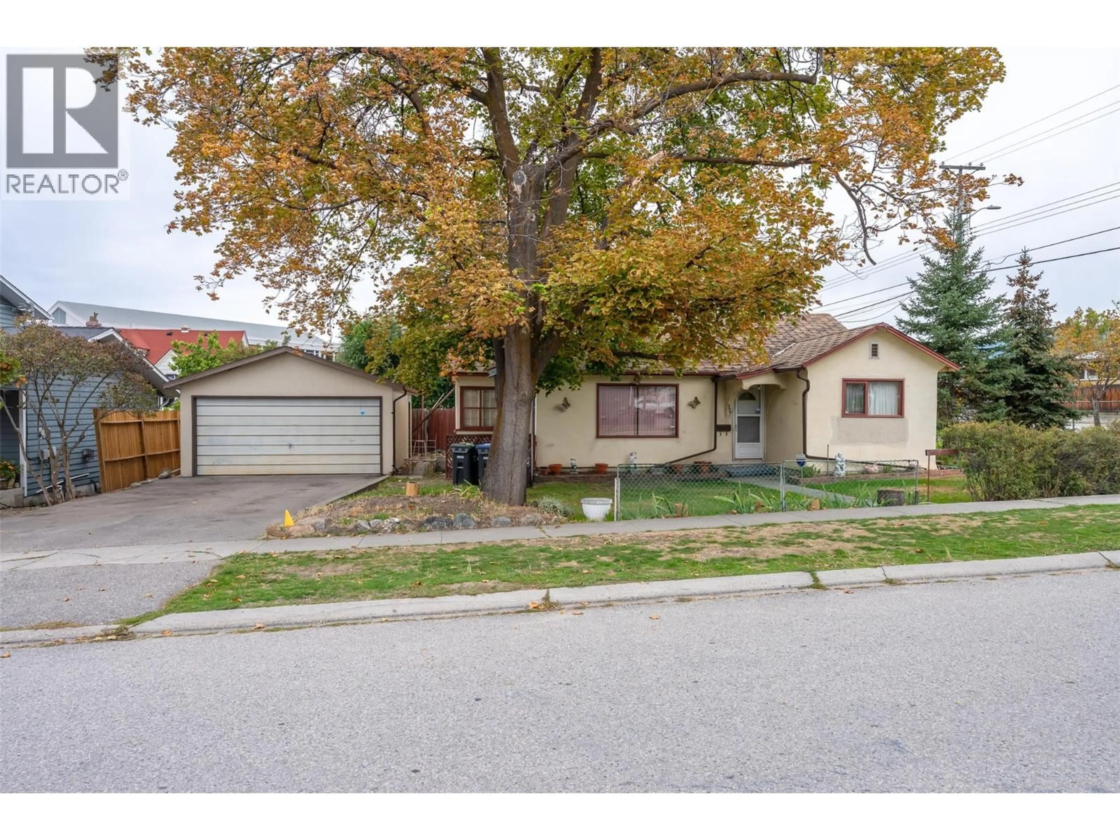 Home with brick exterior material, street for 395 EDMONTON AVENUE, Penticton British Columbia V2A2G9