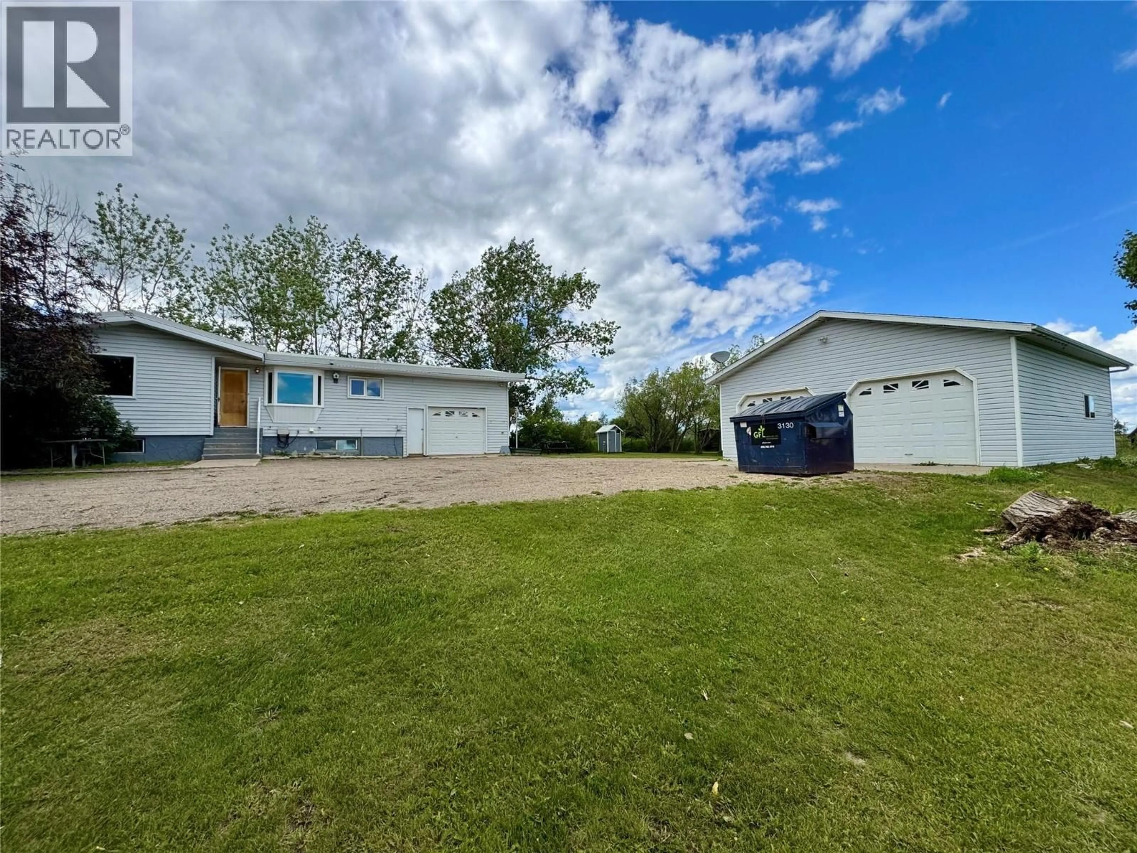A pic from outside/outdoor area/front of a property/back of a property/a pic from drone, unknown for 3074 208 ROAD, Dawson Creek British Columbia V1G0C3