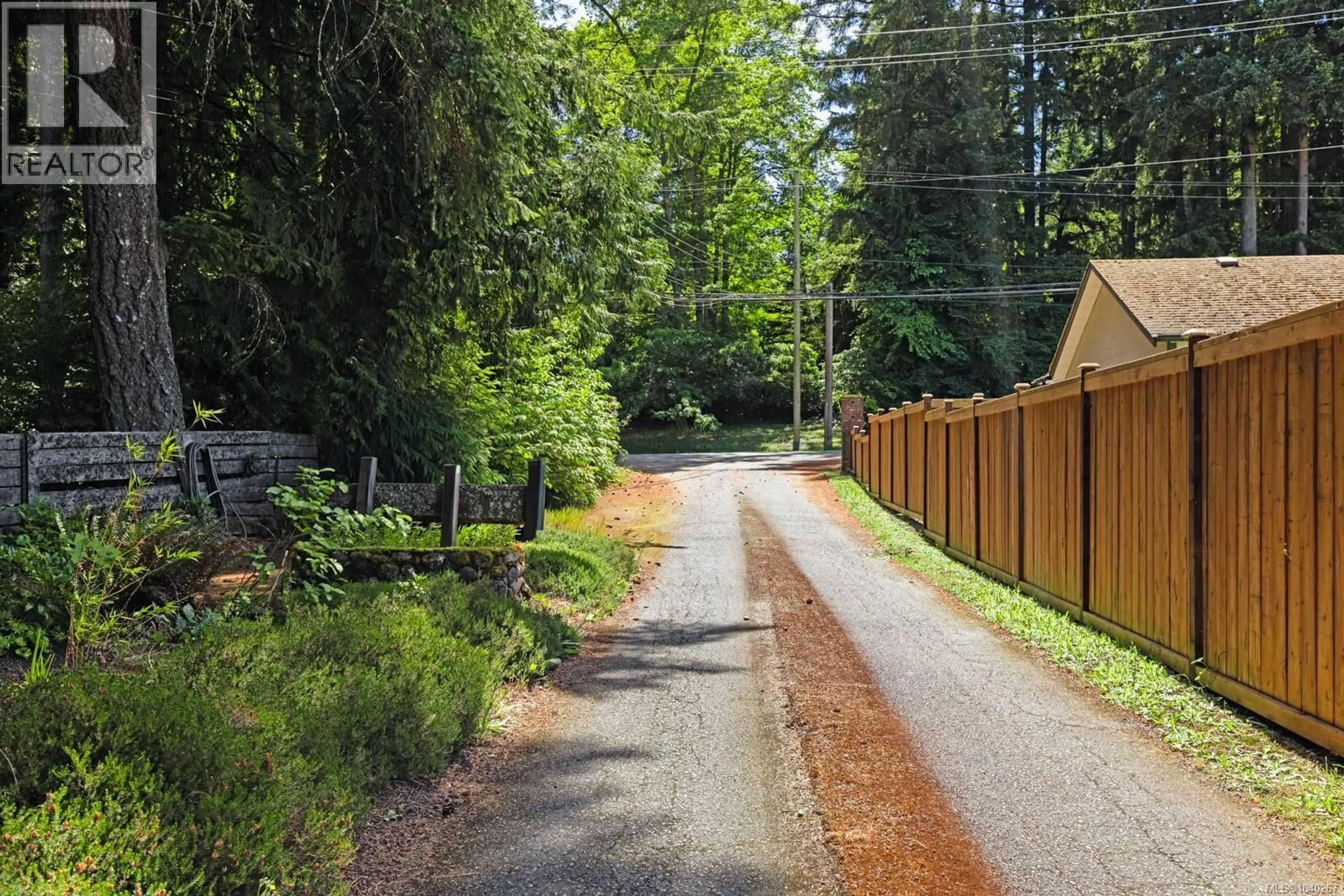 Patio, forest/trees view for 4 - 5367 MILLER ROAD, Duncan British Columbia V9L6R2