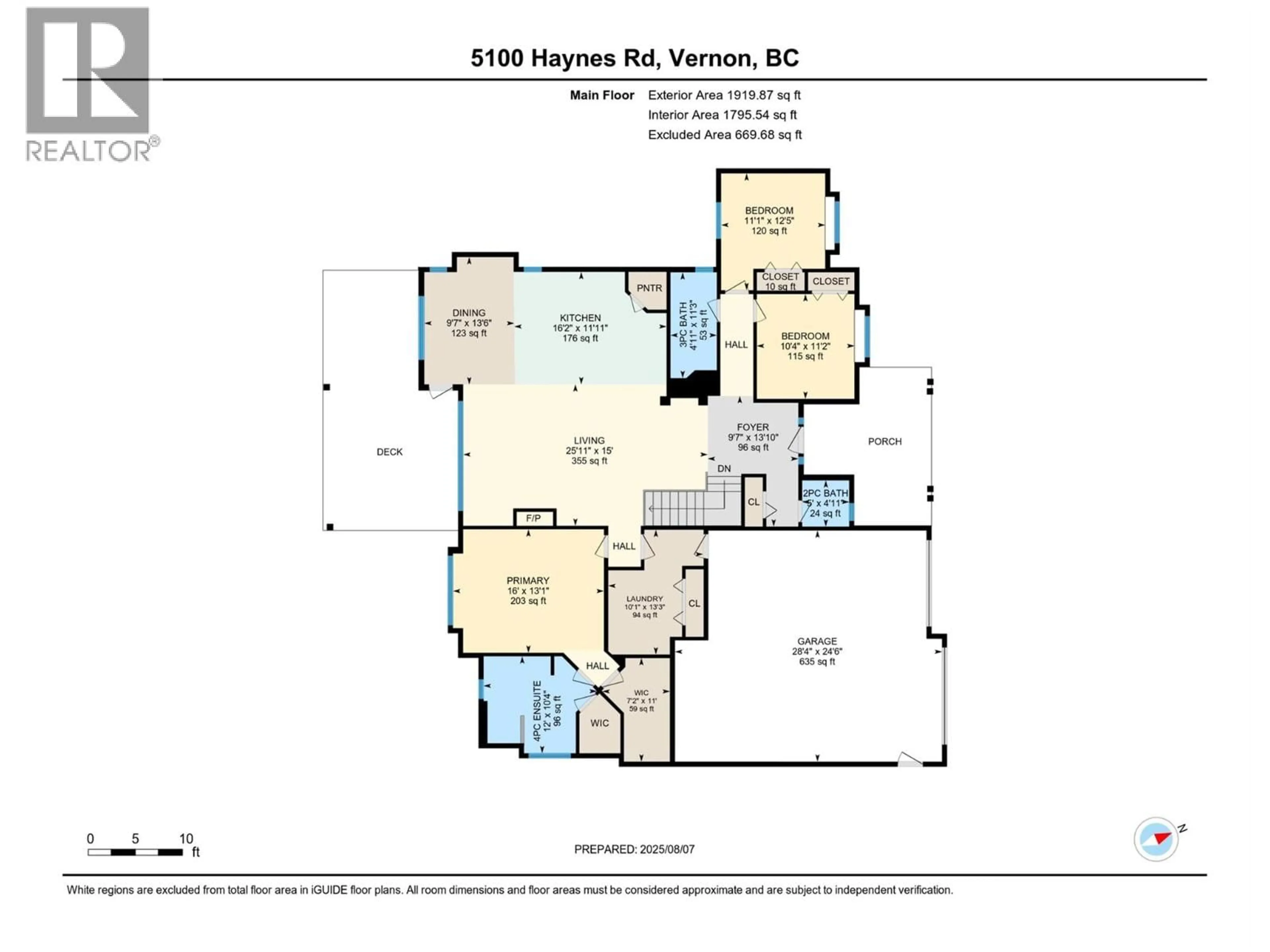Floor plan for 5100 HAYNES ROAD, Vernon British Columbia V1B3J6