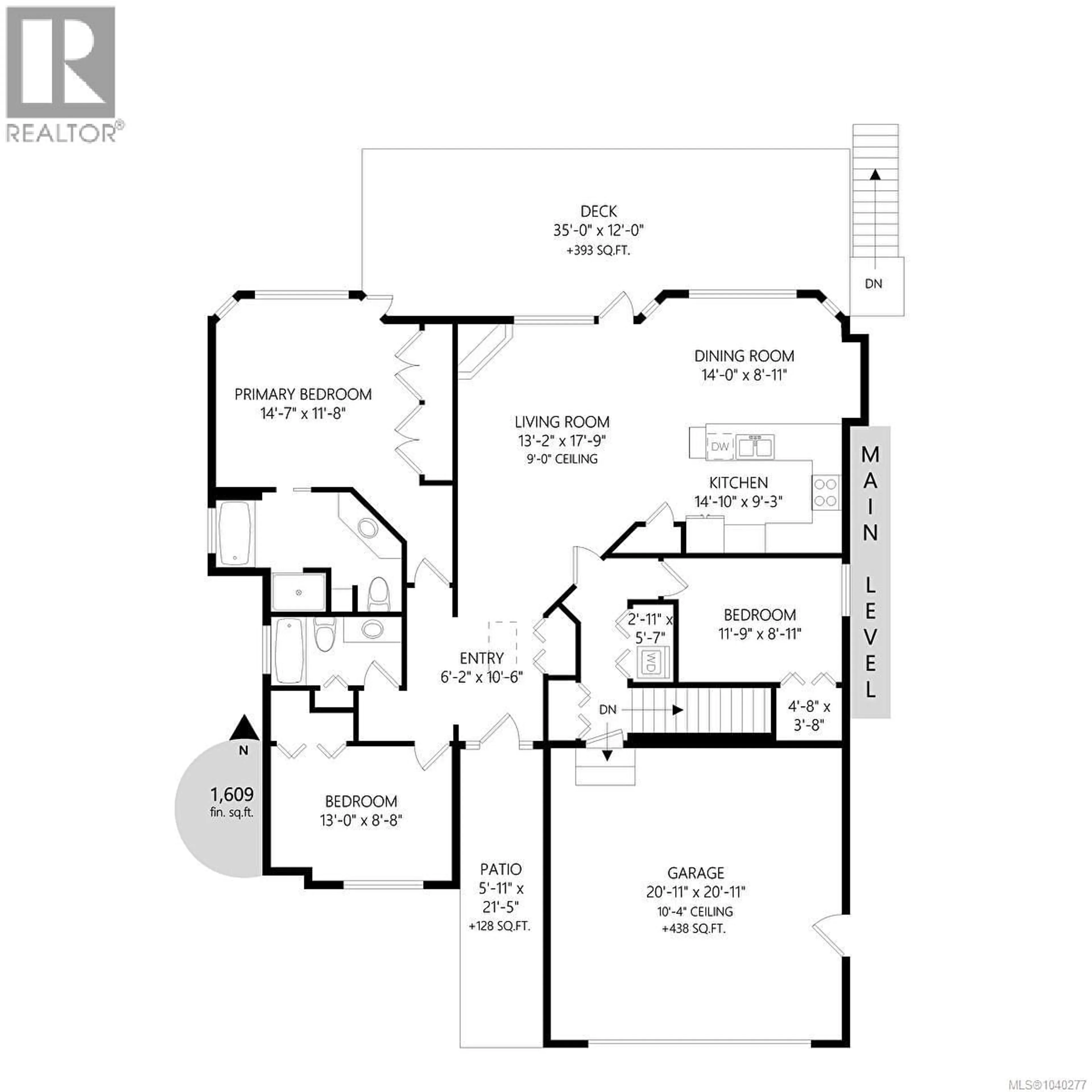 Floor plan for 6486 PEREGRINE ROAD, Nanaimo British Columbia V9V1V5