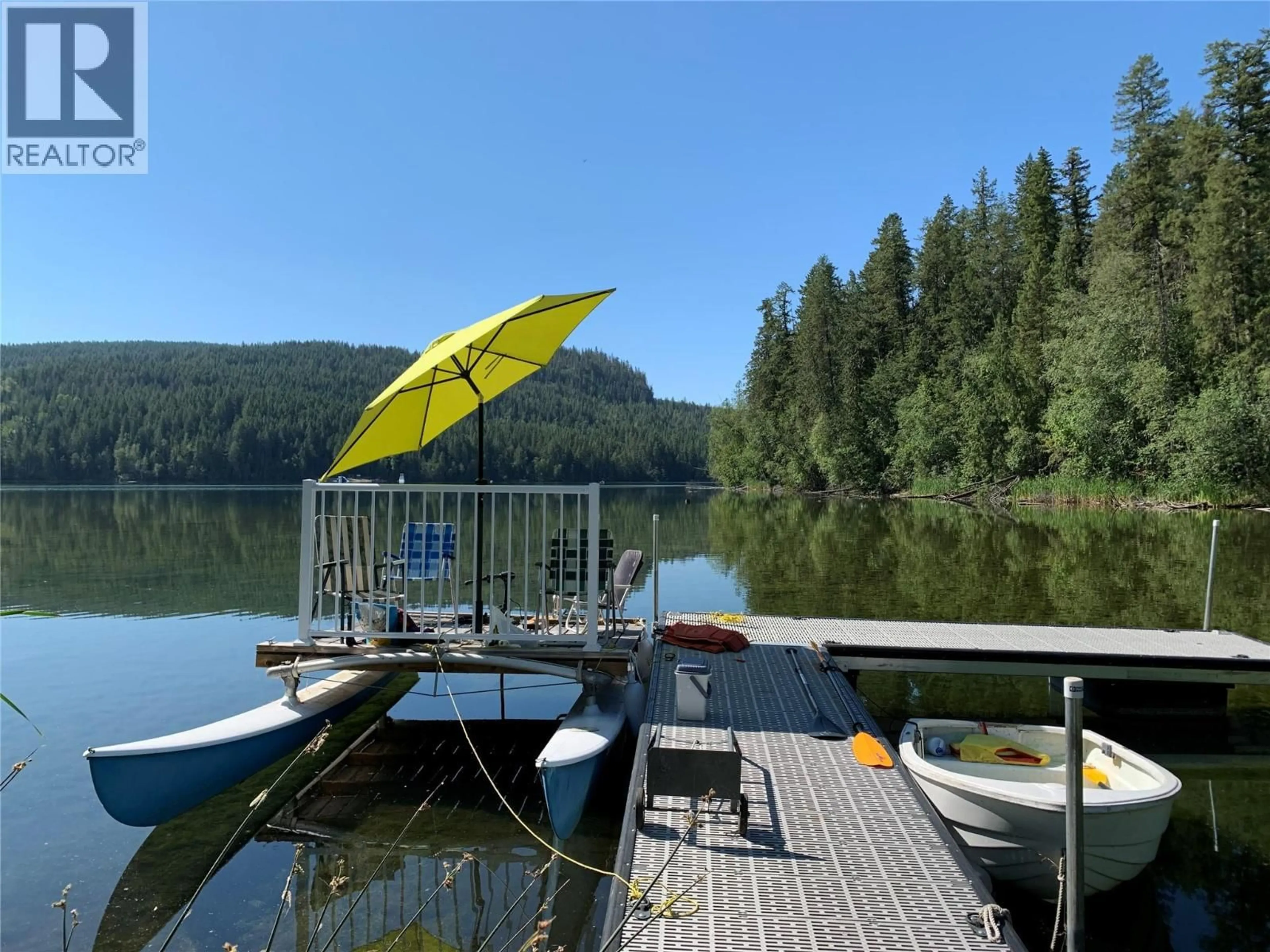 Patio, water/lake/river/ocean view for 769 & 771 GARDOM LAKE ROAD, Enderby British Columbia V0E1V3
