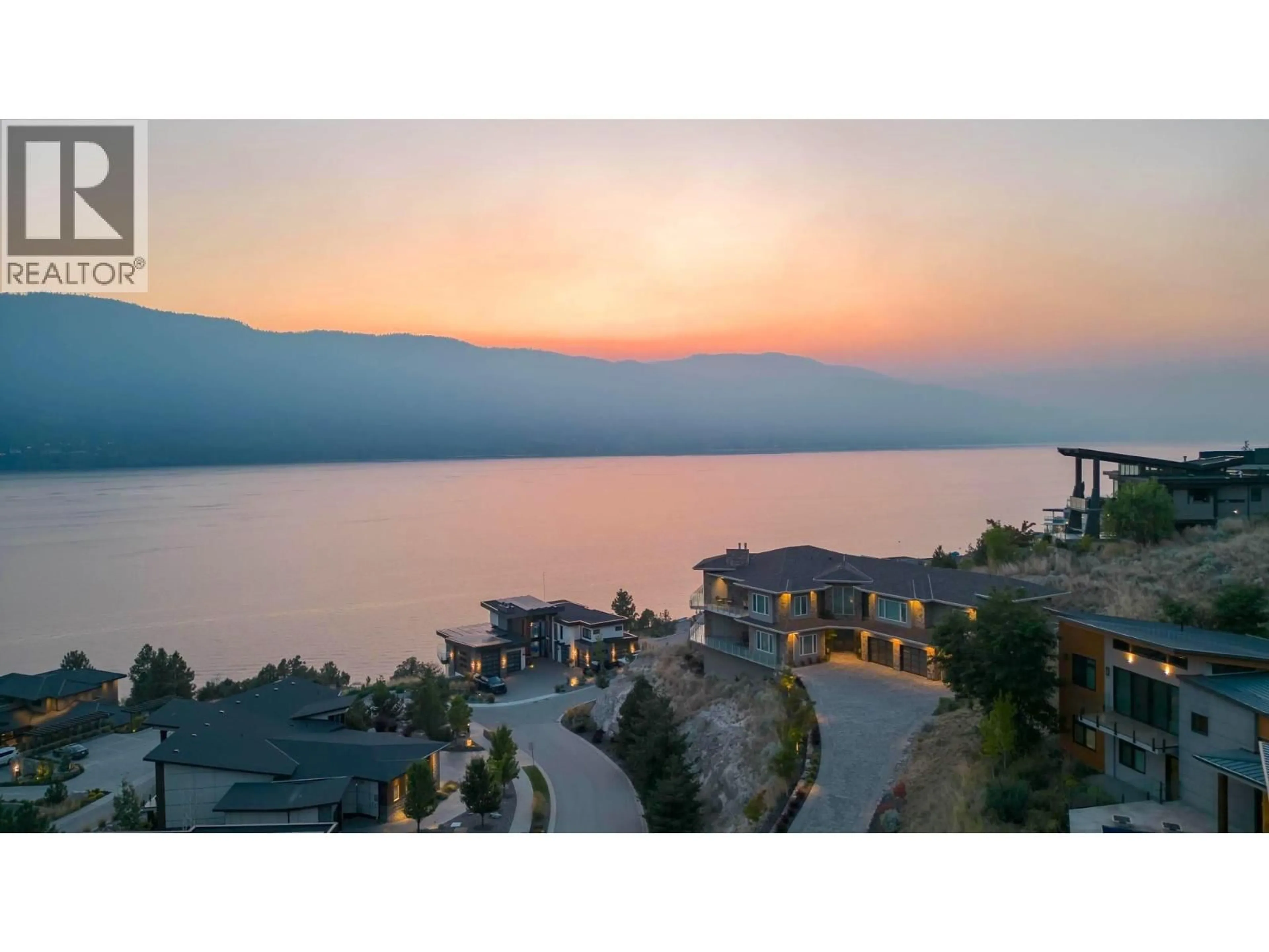A pic from outside/outdoor area/front of a property/back of a property/a pic from drone, water/lake/river/ocean view for 1740 GRANITE ROAD, Lake Country British Columbia V4V1M9