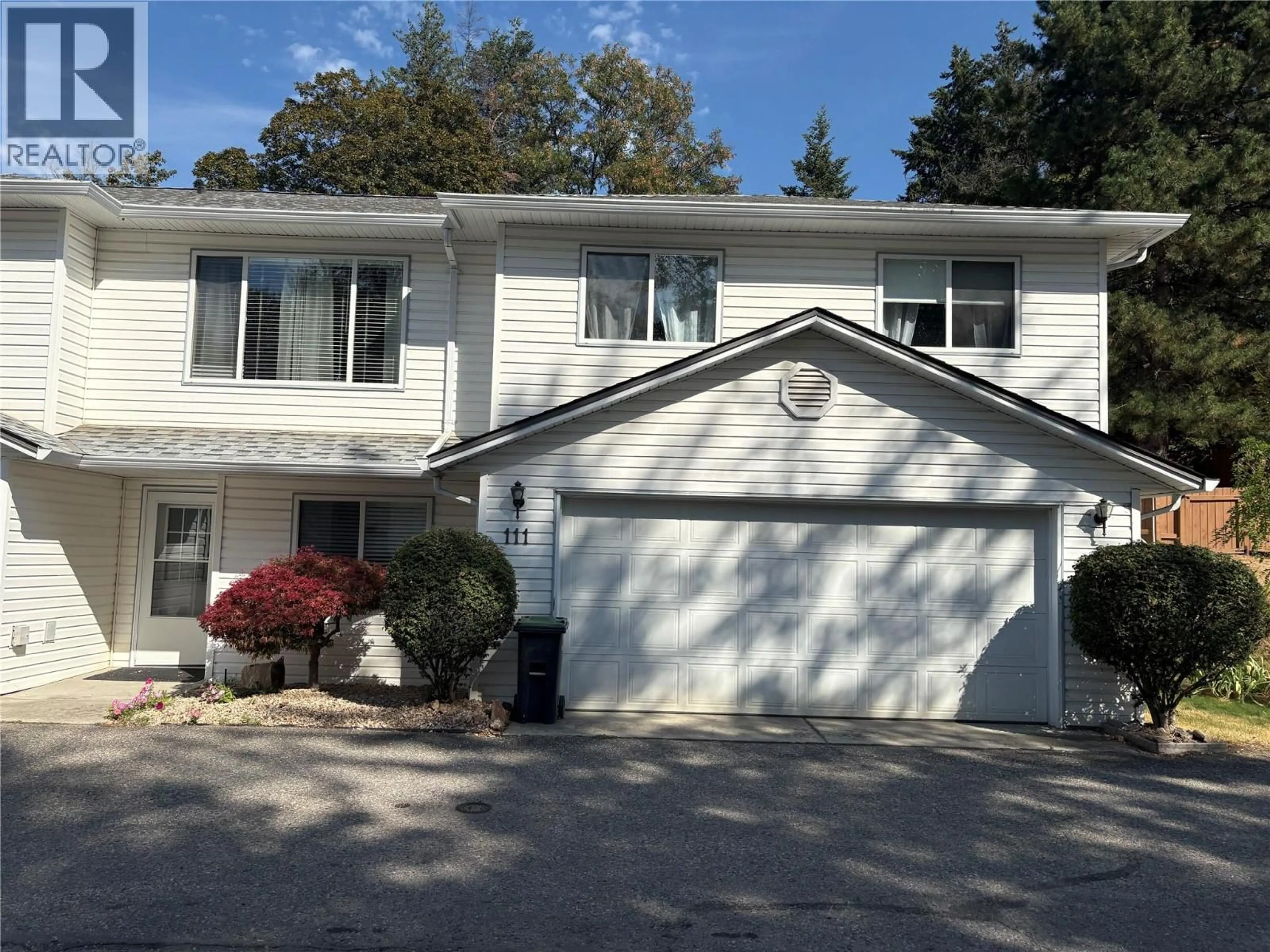 Home with vinyl exterior material, street for 111 - 1801 53 AVENUE, Vernon British Columbia V1T4E7