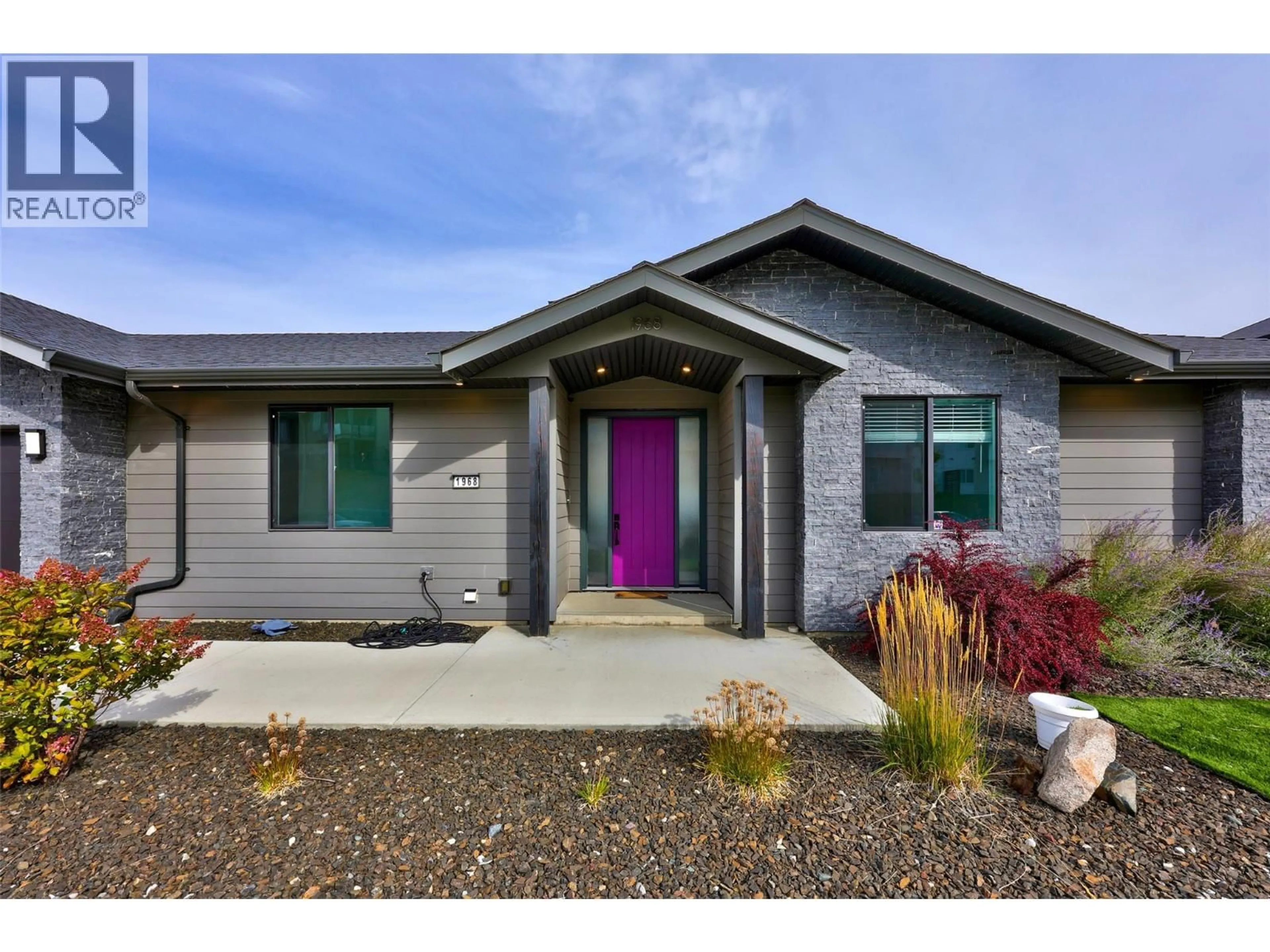 Home with vinyl exterior material, street for 1968 QU'APPELLE BOULEVARD, Kamloops British Columbia V2E0C1