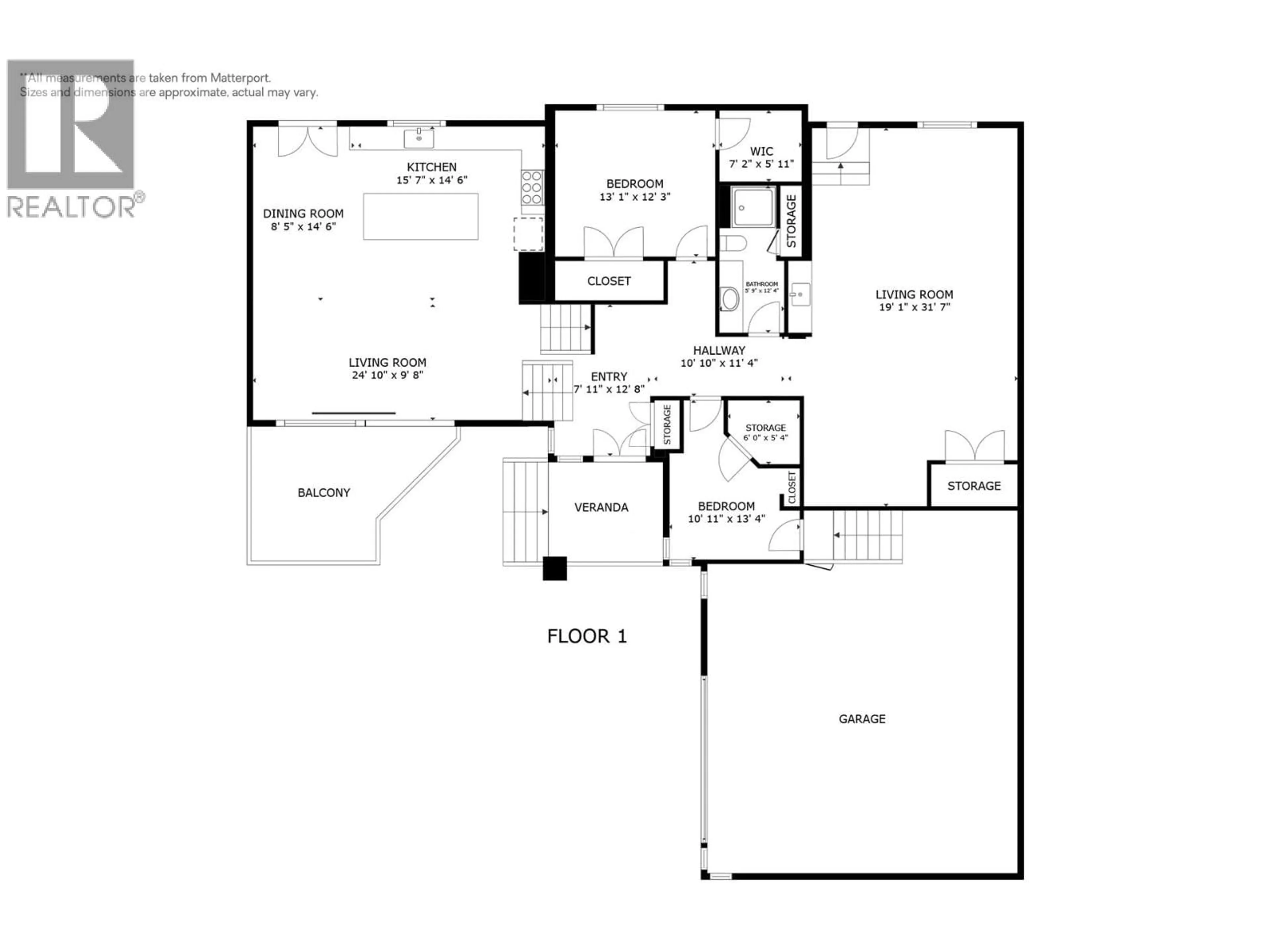 Floor plan for 3038 OURTOLAND ROAD, West Kelowna British Columbia V1Z2H8