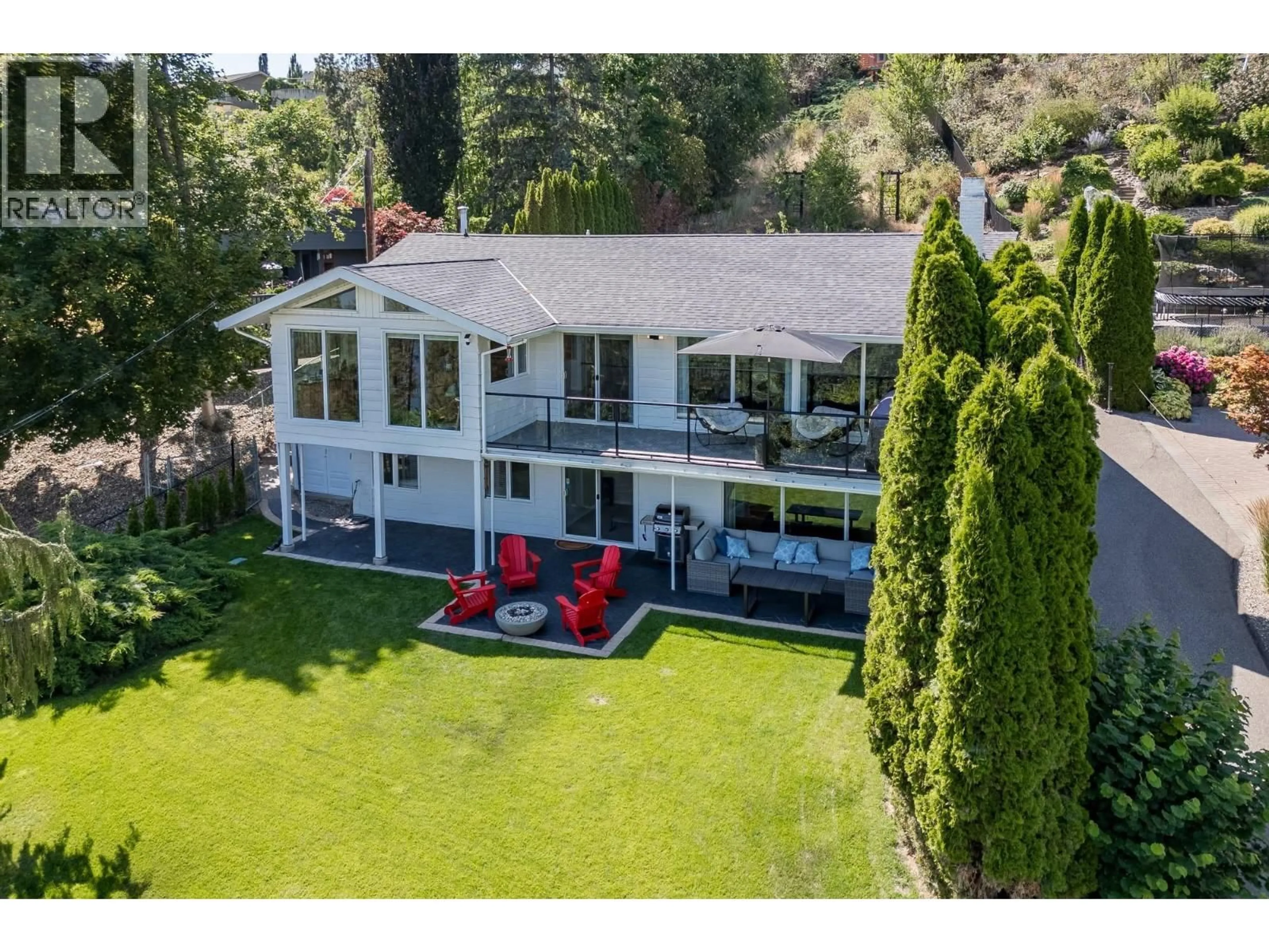 A pic from outside/outdoor area/front of a property/back of a property/a pic from drone, unknown for 3050 COLLENS HILL ROAD, West Kelowna British Columbia V1Z1P5
