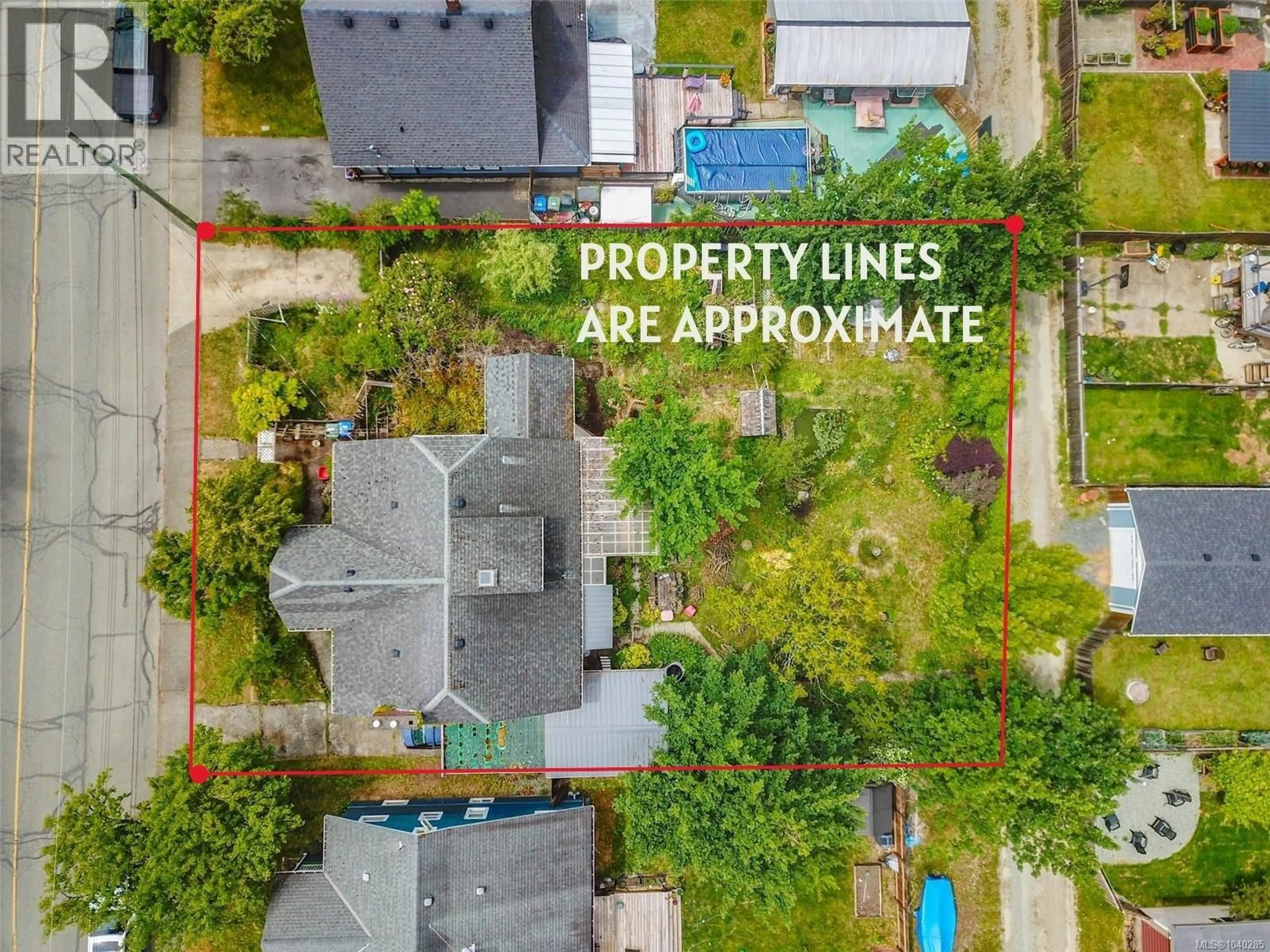 A pic from outside/outdoor area/front of a property/back of a property/a pic from drone, street for 4351 LATHOM ROAD, Port Alberni British Columbia V9Y5T1