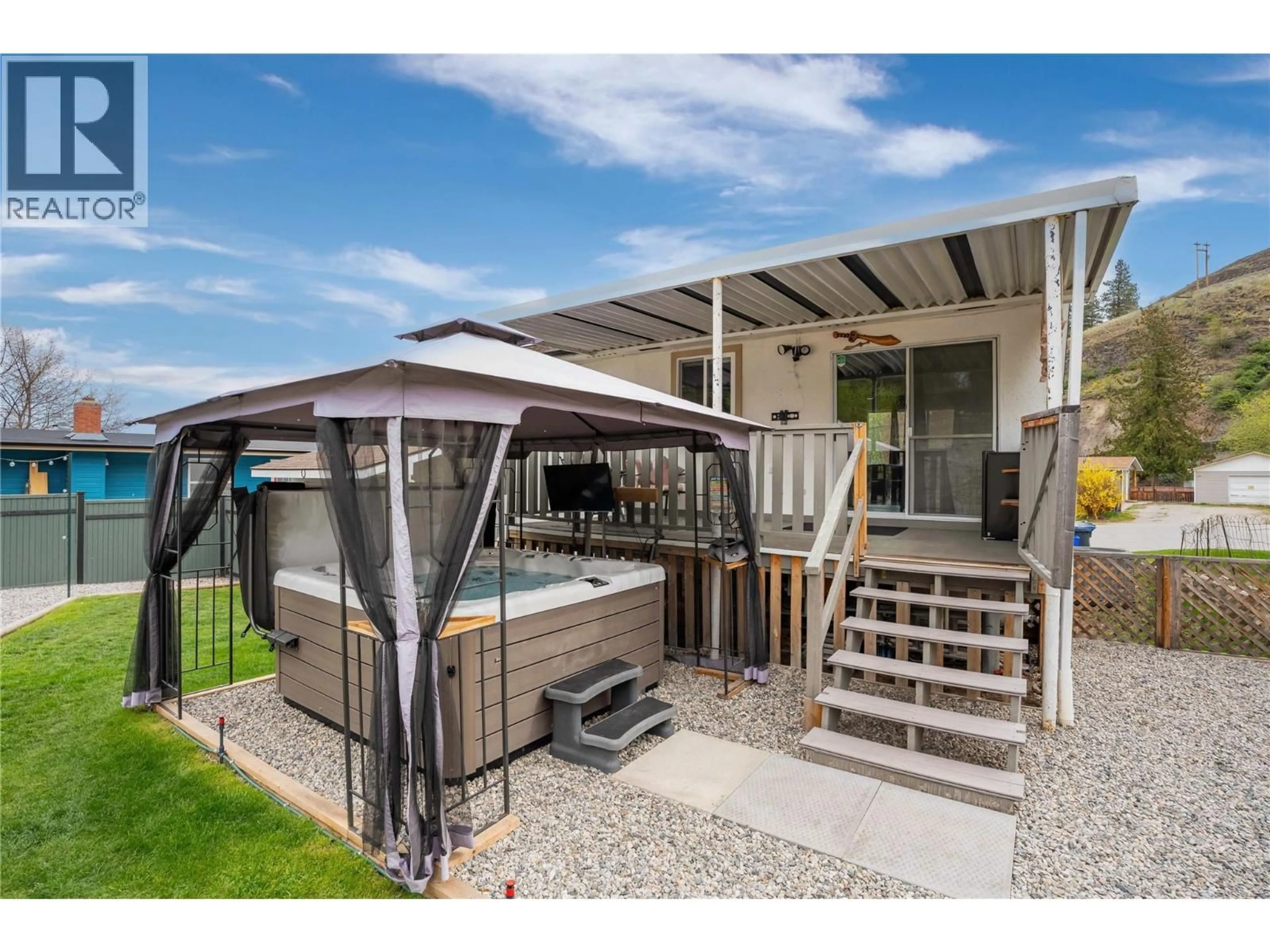 Home with vinyl exterior material, street for 12408 CAMPBELL CRESCENT, Summerland British Columbia V0H1Z0