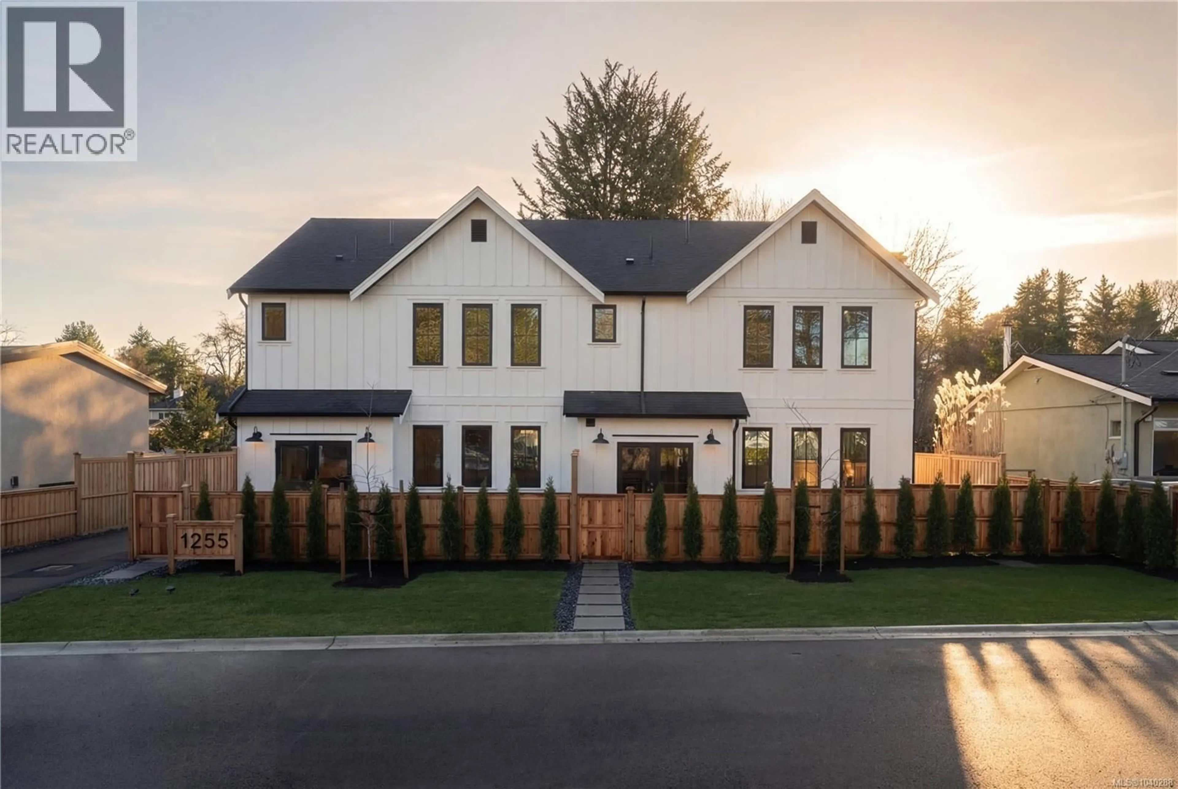 Home with brick exterior material, street for 1 - 1255 DUNSTERVILLE AVENUE, Saanich British Columbia V8Z2W9
