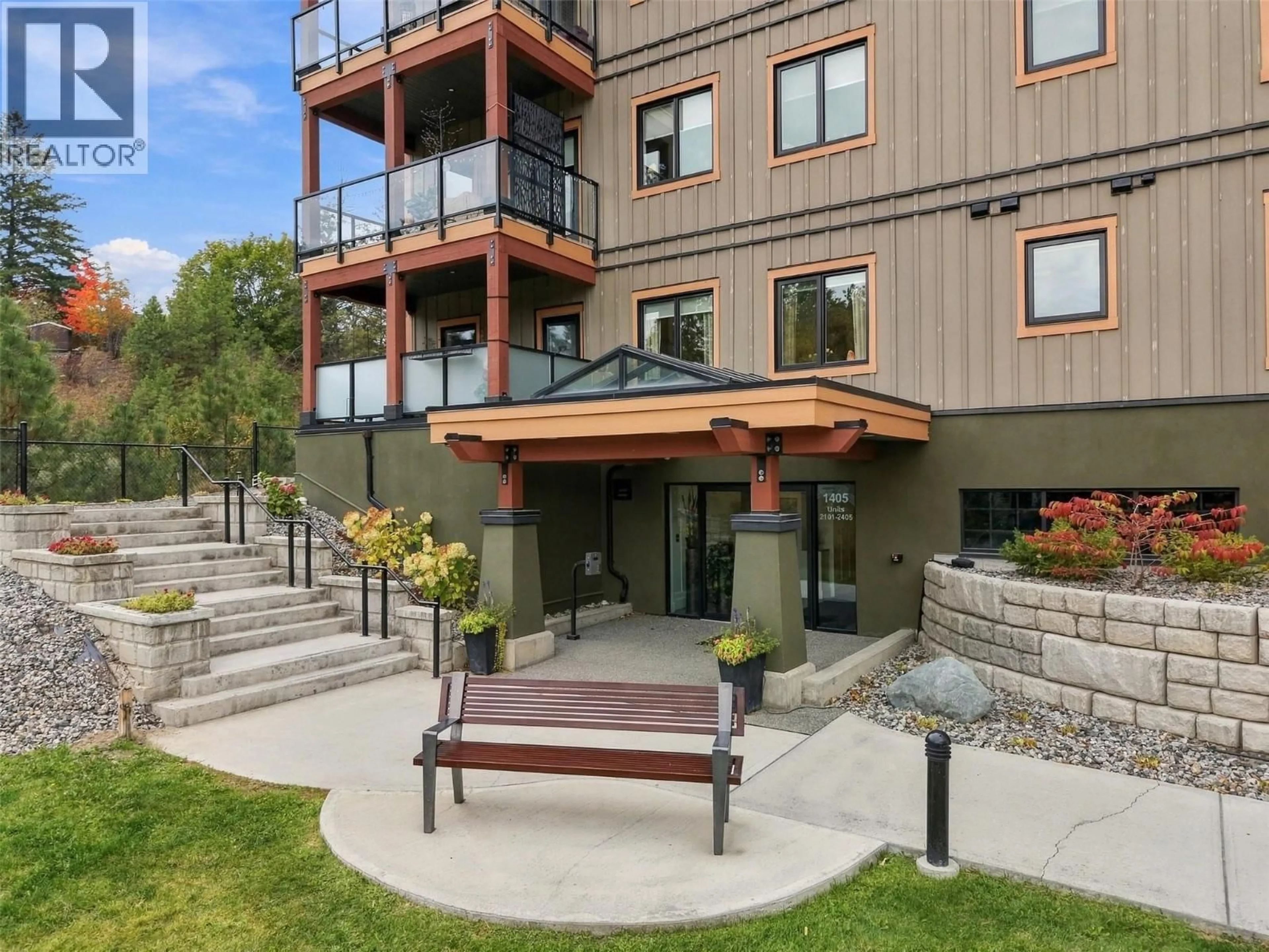 Patio, mountain view for 2103 - 1405 SPRINGHILL DRIVE, Kamloops British Columbia V2C0B4