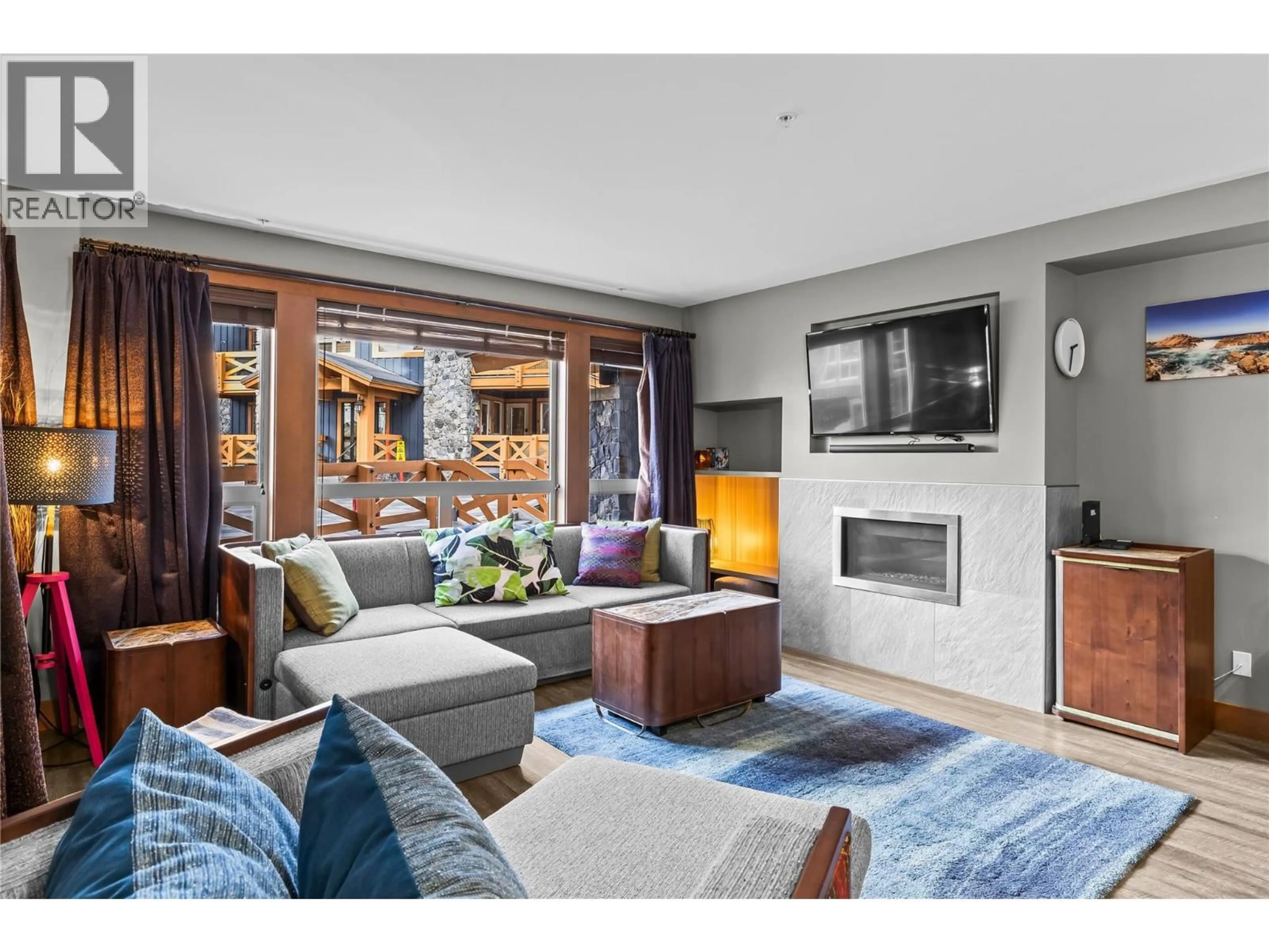 Living room with furniture, unknown for 107 - 5300B BIG WHITE ROAD, Big White British Columbia V1P1P3