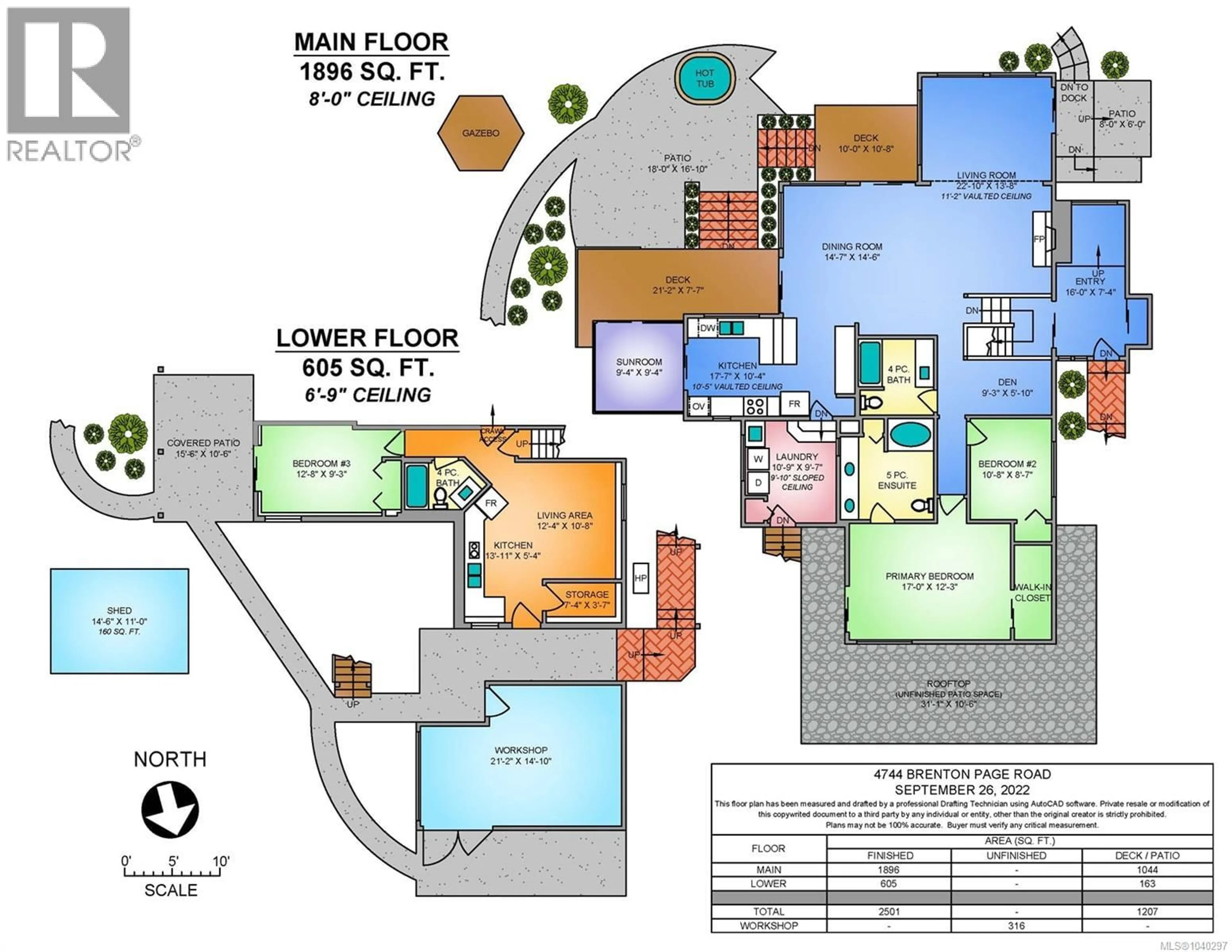 Floor plan for 4744 BRENTON PAGE ROAD, Ladysmith British Columbia V9G1L7