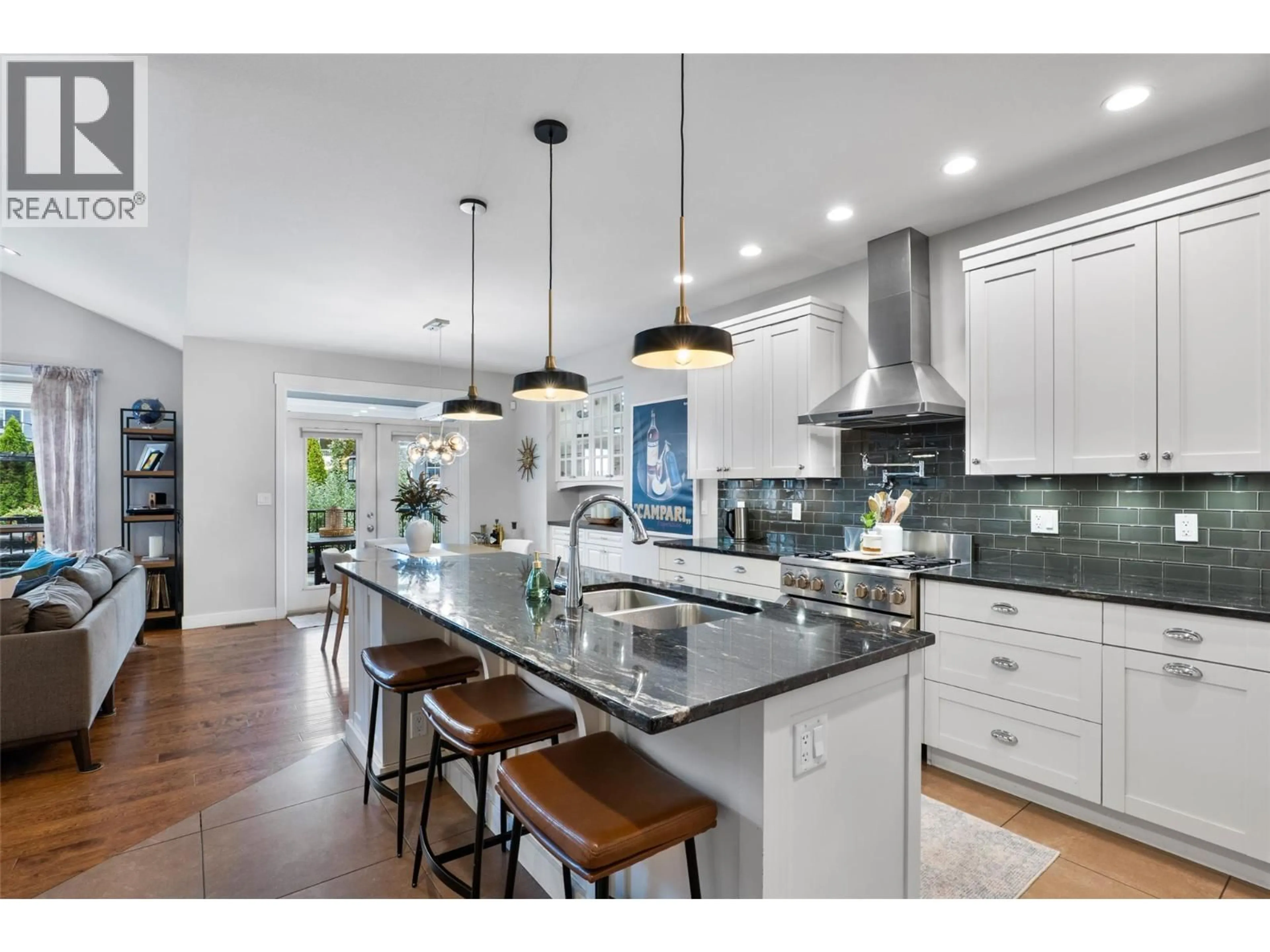 Open concept kitchen, ceramic/tile floor for 810 WOODRUSH COURT, Kamloops British Columbia V2B6E6