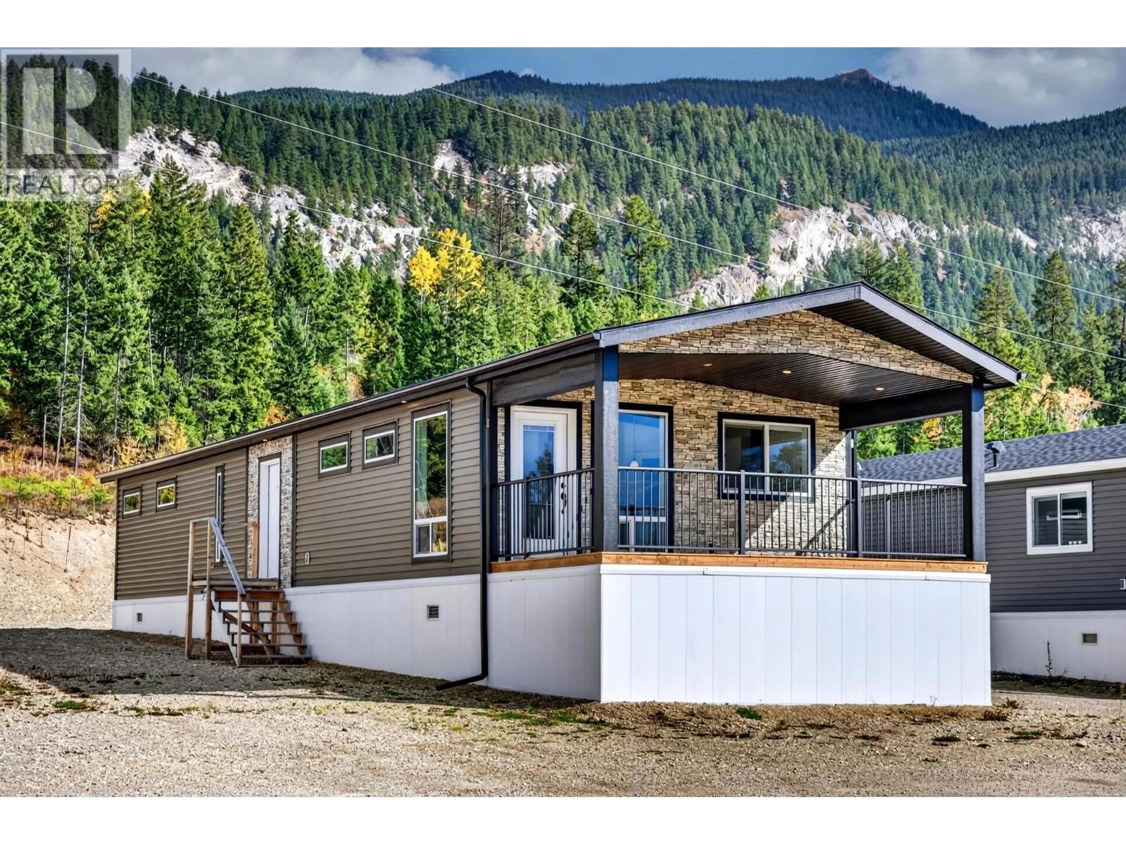 Home with vinyl exterior material, mountain view for 46 - 470 REFLECTION LAKE ROAD, Golden British Columbia V0A1H6
