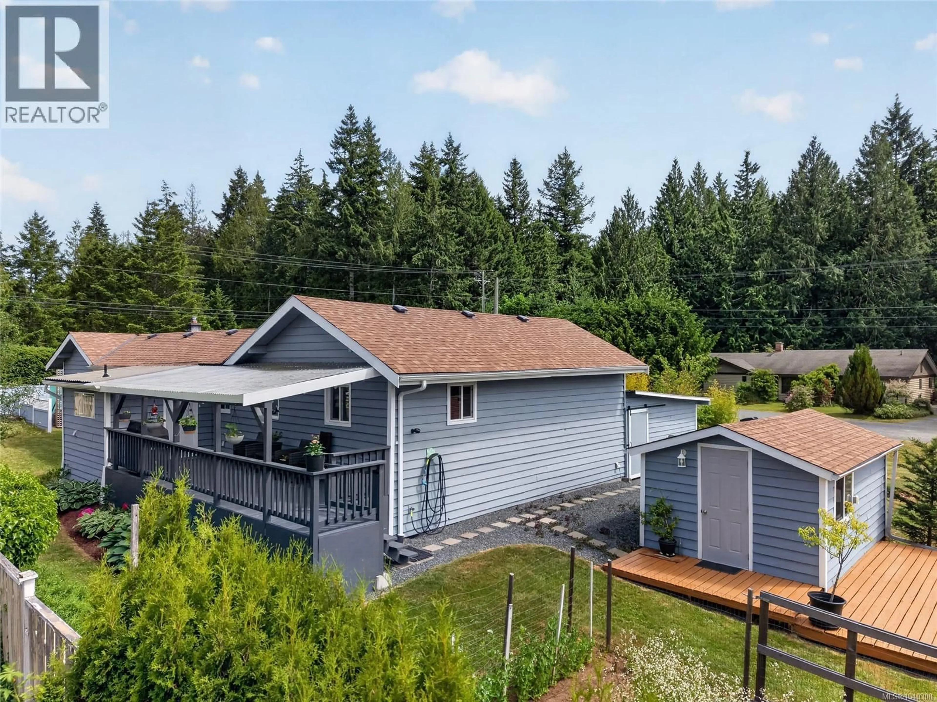 A pic from outside/outdoor area/front of a property/back of a property/a pic from drone, unknown for 2361 FOWLER ROAD, Qualicum Beach British Columbia V9K2A5