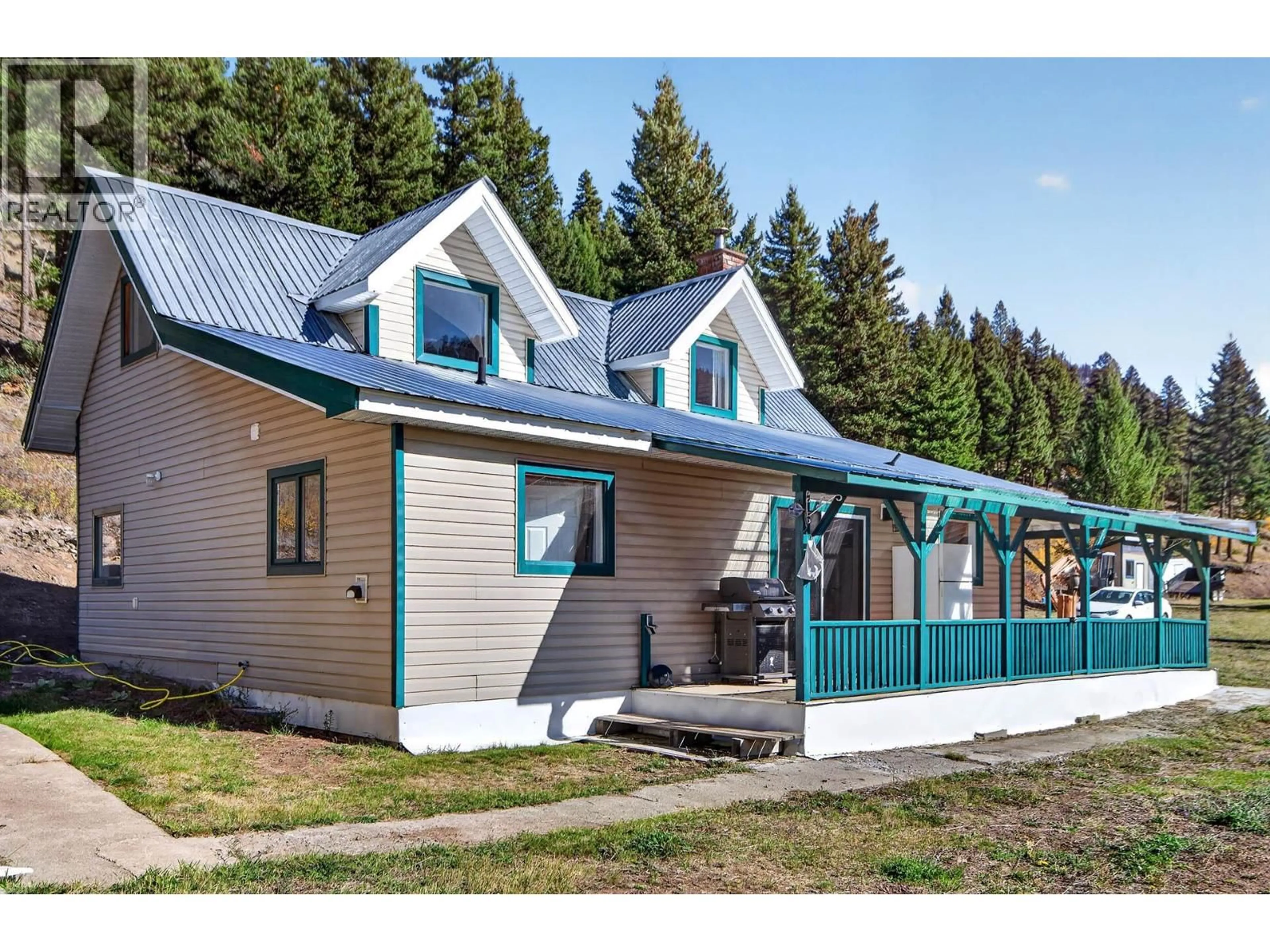 Home with vinyl exterior material, unknown for 9524 TRANQUILLE CRISS CREEK ROAD, Kamloops British Columbia V2B6B8