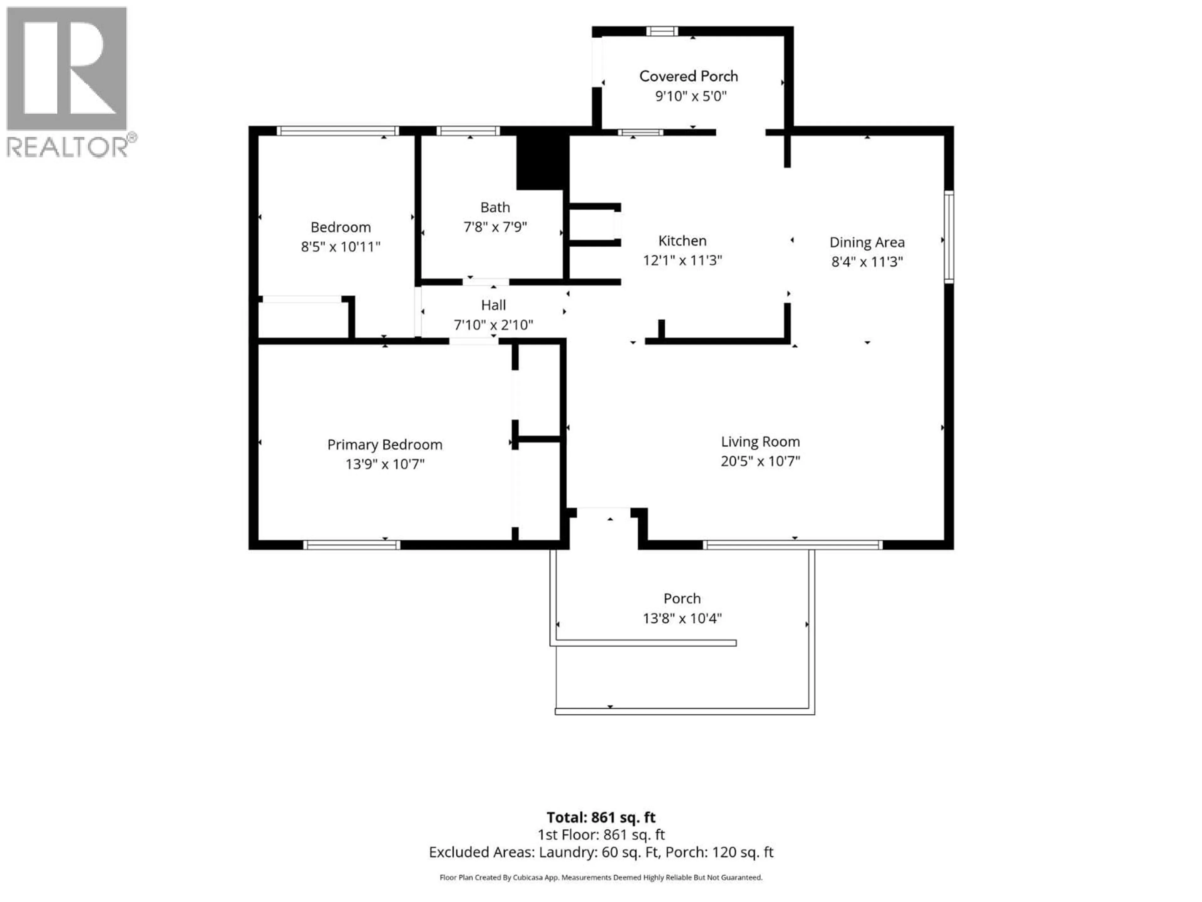 Floor plan for 13 TOPAZ CRESCENT, Logan Lake British Columbia V0K1W0