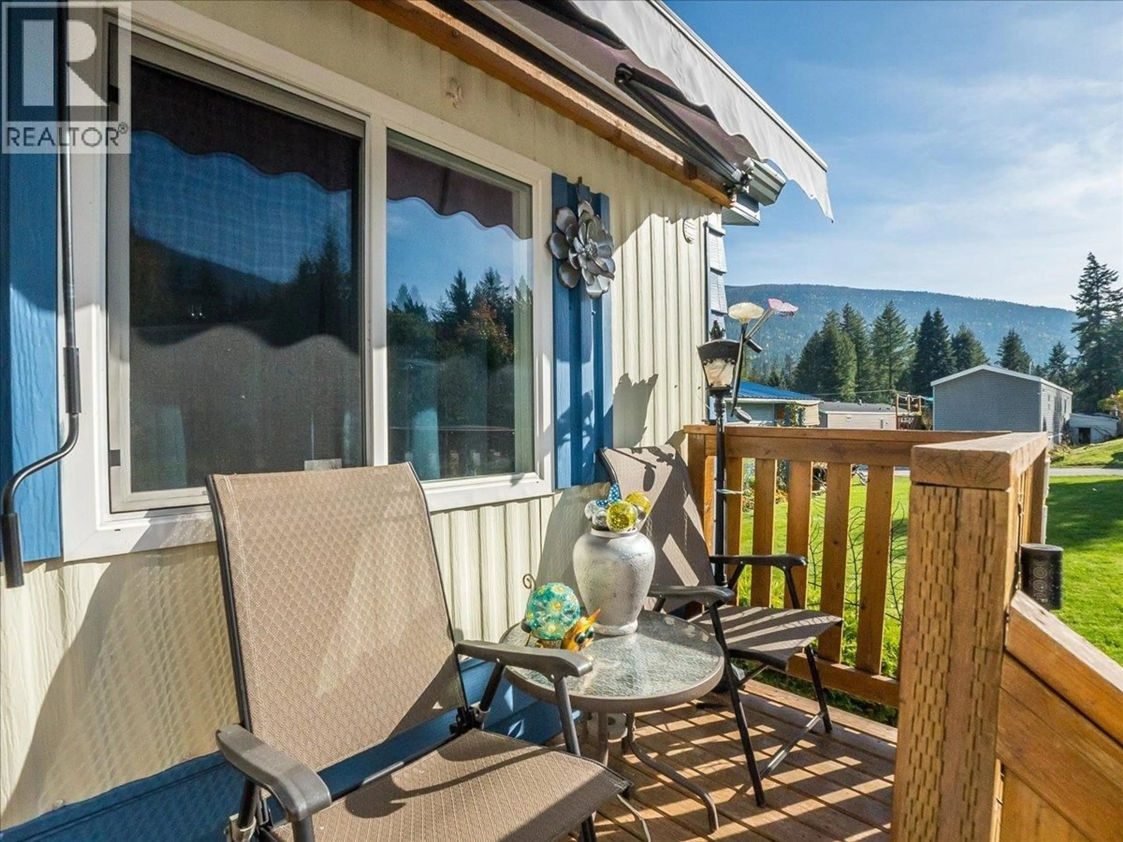 Balcony in the apartment, mountain view for 10 - 2905 LOWER SIX MILE ROAD, Nelson British Columbia V1L6L7