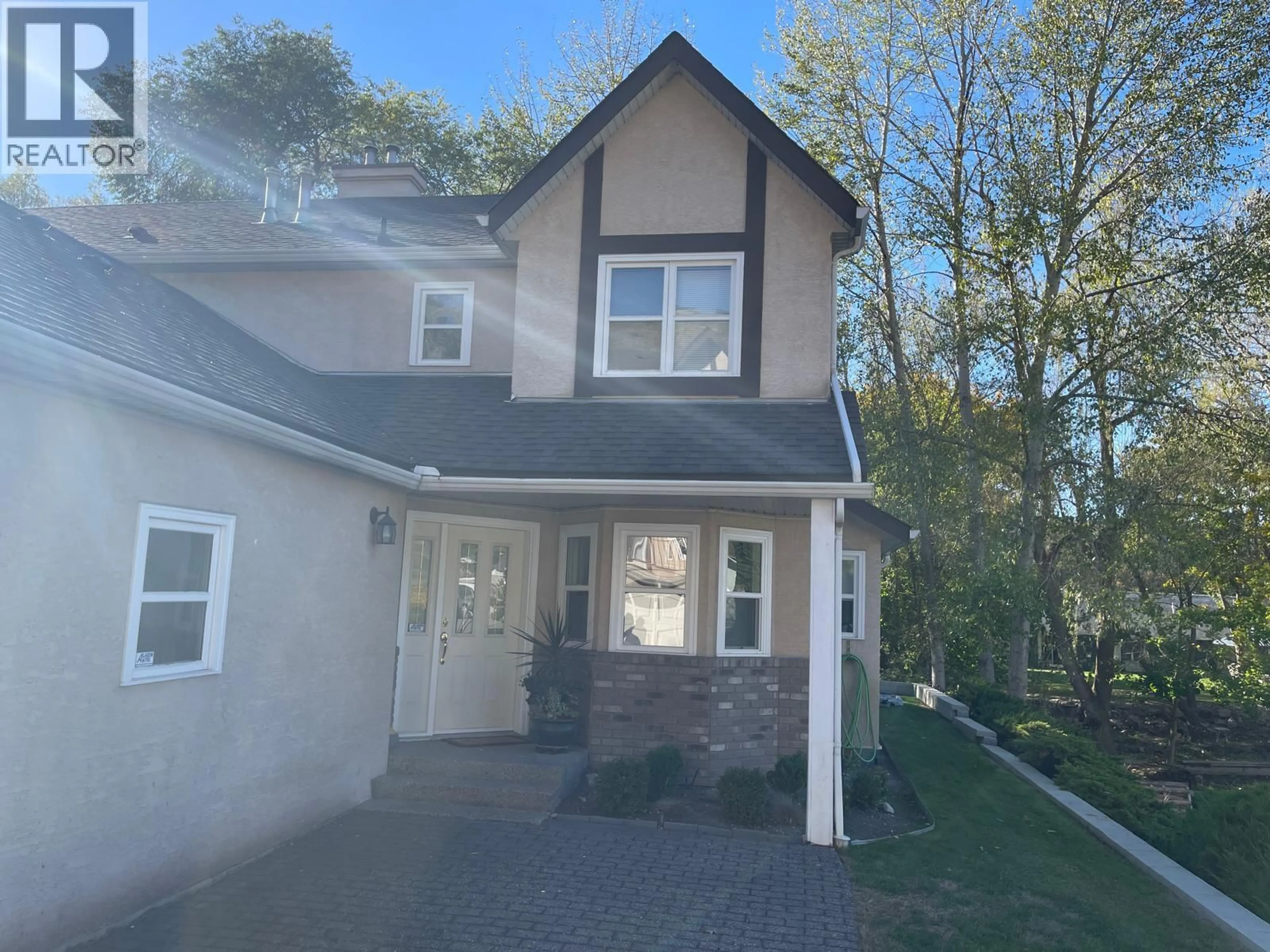 A pic from outside/outdoor area/front of a property/back of a property/a pic from drone, street for 11 - 401 BROWNE ROAD, Vernon British Columbia V1T7M2