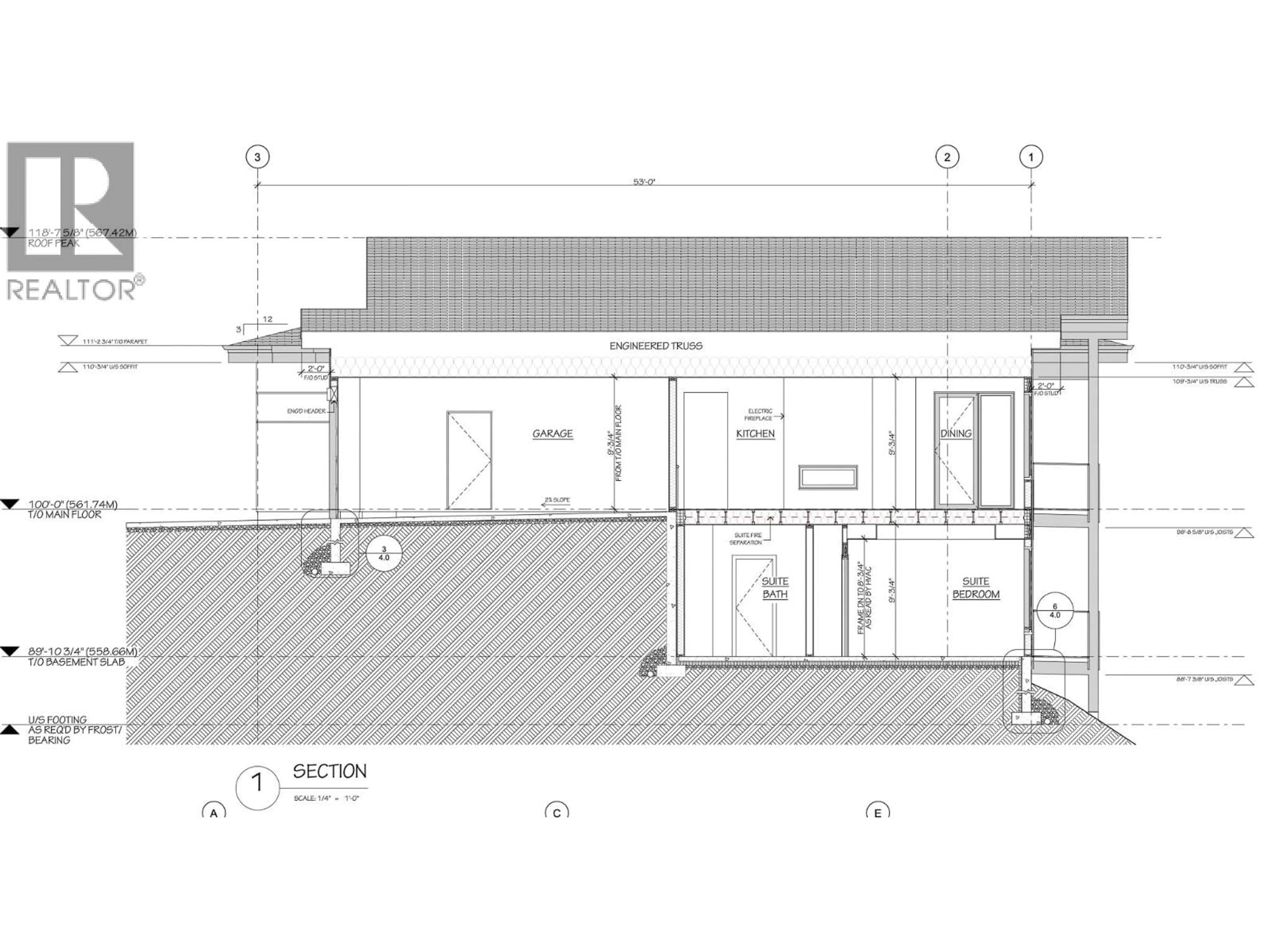 Floor plan for 1111 ELK STREET, Penticton British Columbia V2A0C9