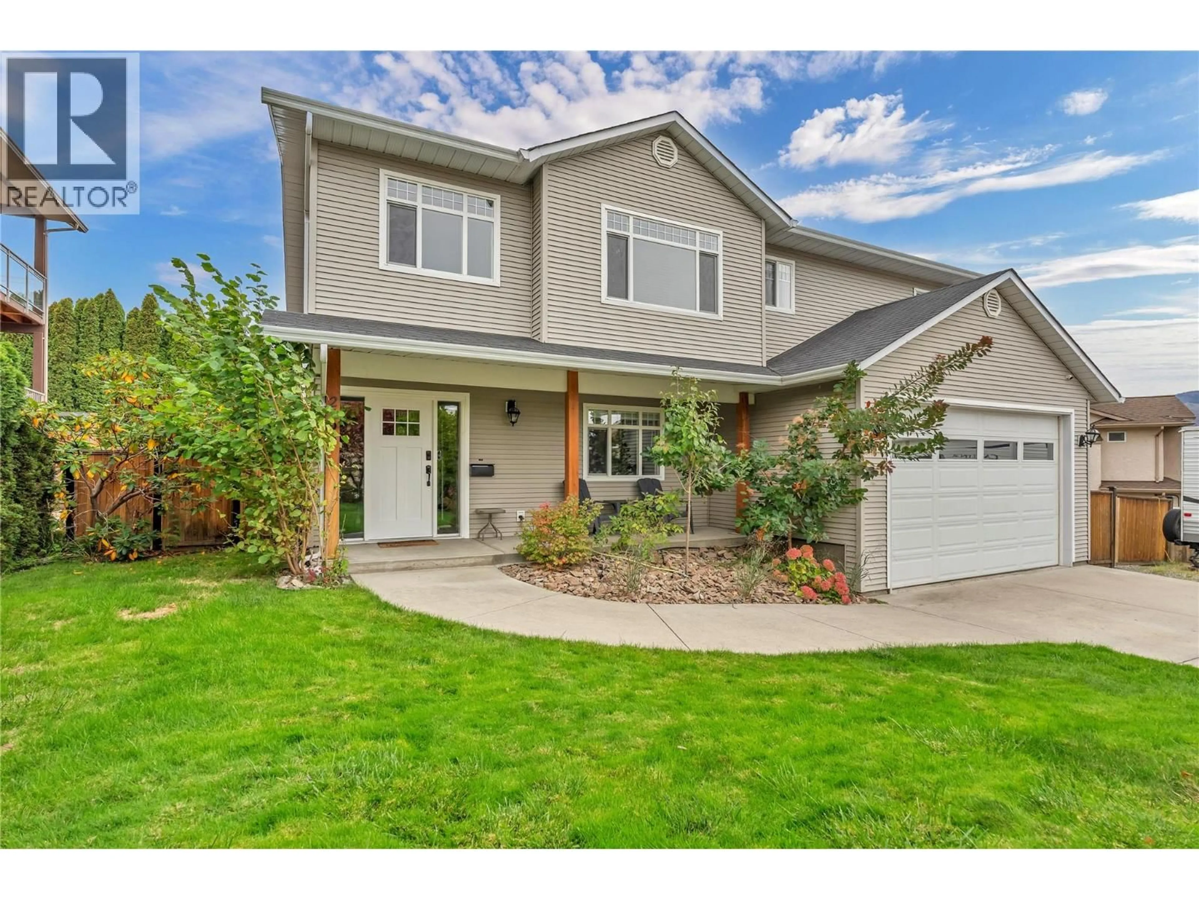 Home with vinyl exterior material, street for 2390 WILTSE DRIVE, Penticton British Columbia V2A7Y9