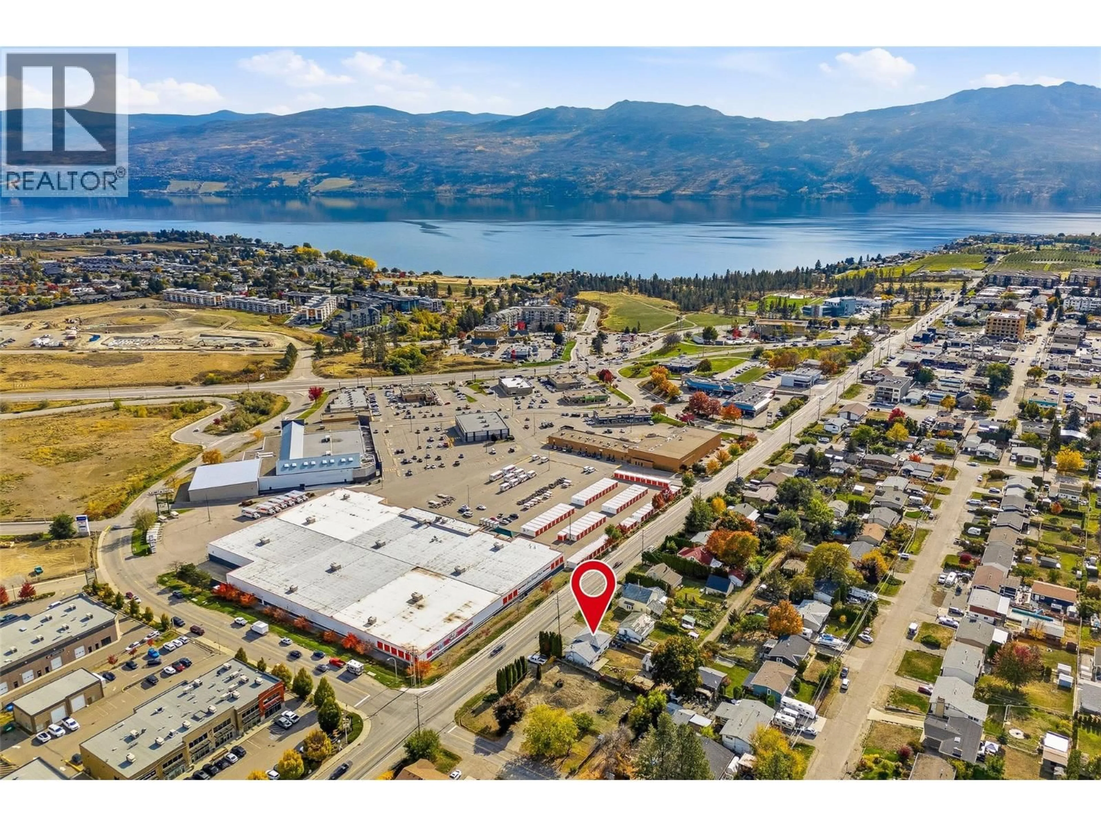 A pic from outside/outdoor area/front of a property/back of a property/a pic from drone, mountain view for 3558 OLD OKANAGAN HIGHWAY, West Kelowna British Columbia V4T1P3