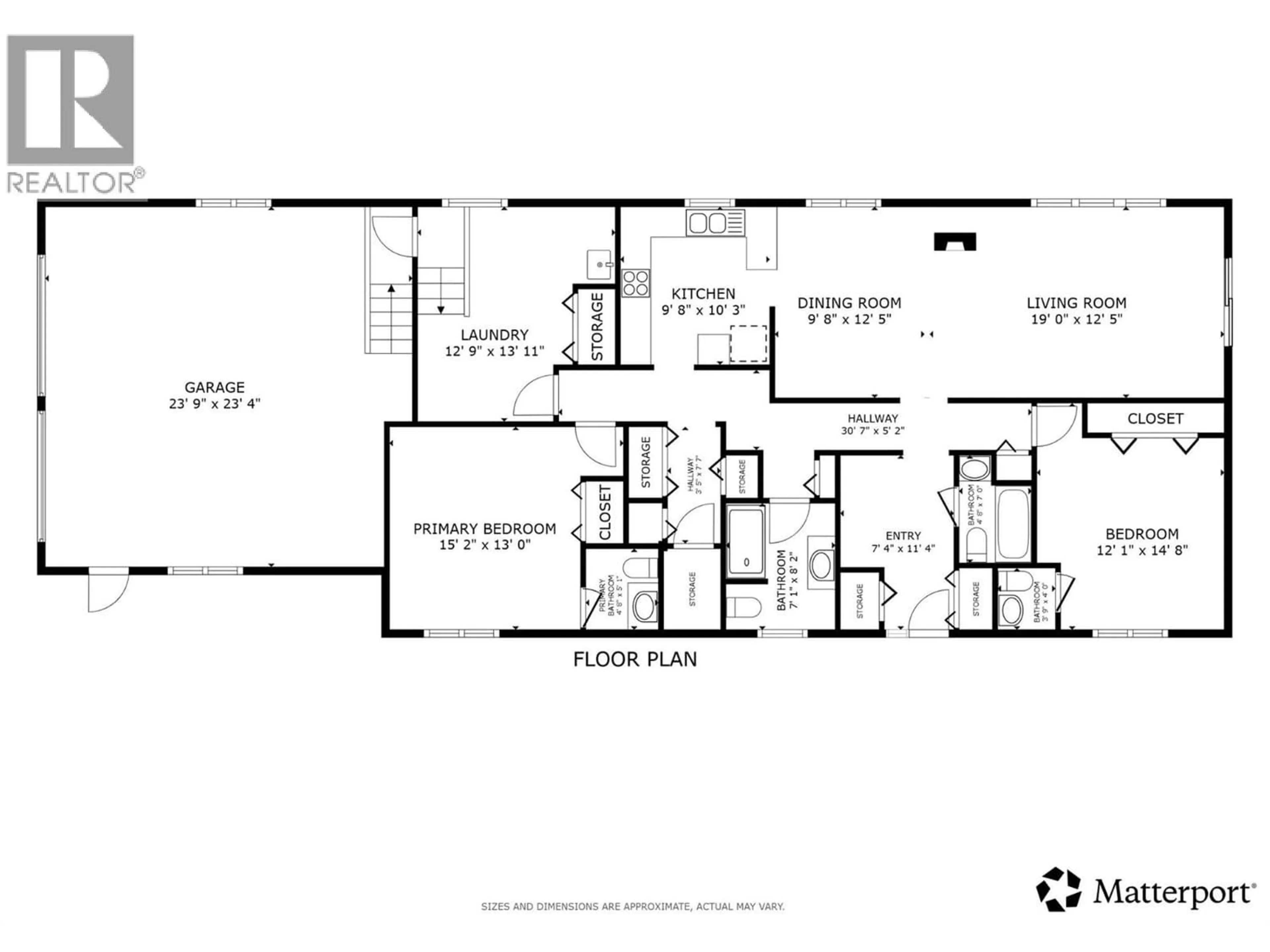 Floor plan for 10836 DUNHAM CRESCENT, Summerland British Columbia V0H1Z2