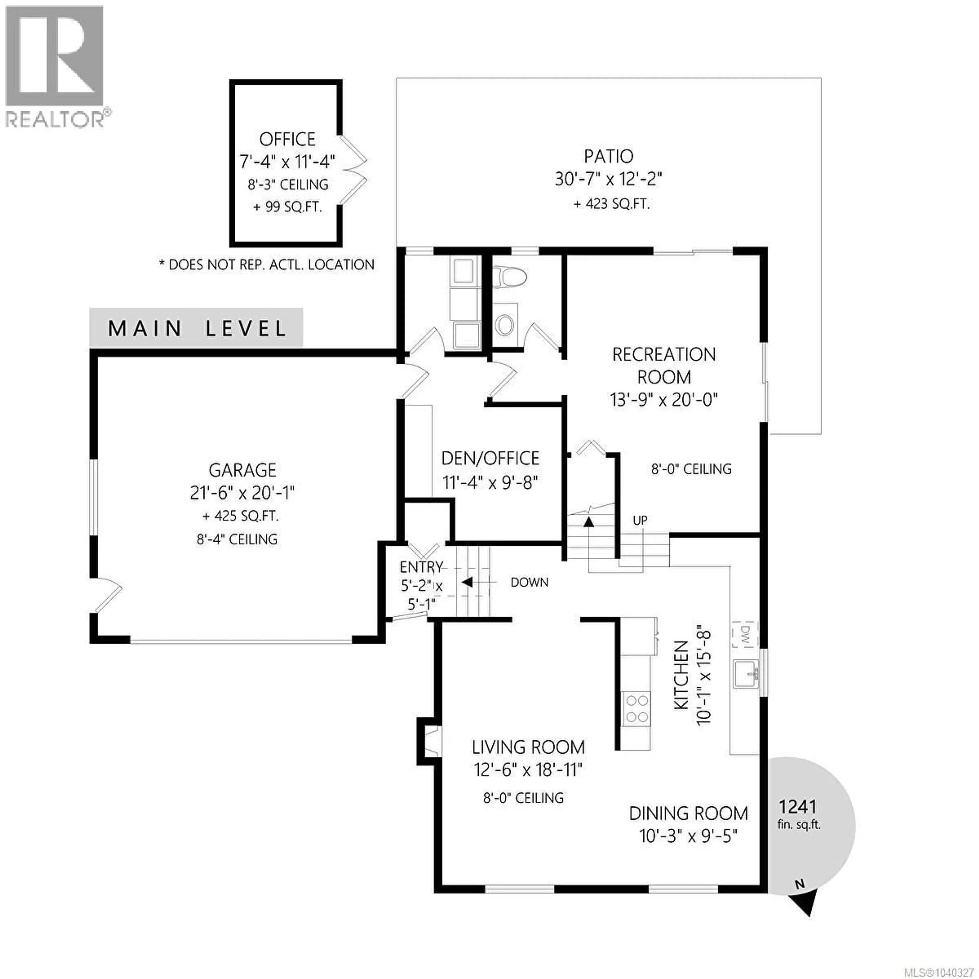 Floor plan for 763 VIADUCT AVENUE EAST, Saanich British Columbia V8Z6N3