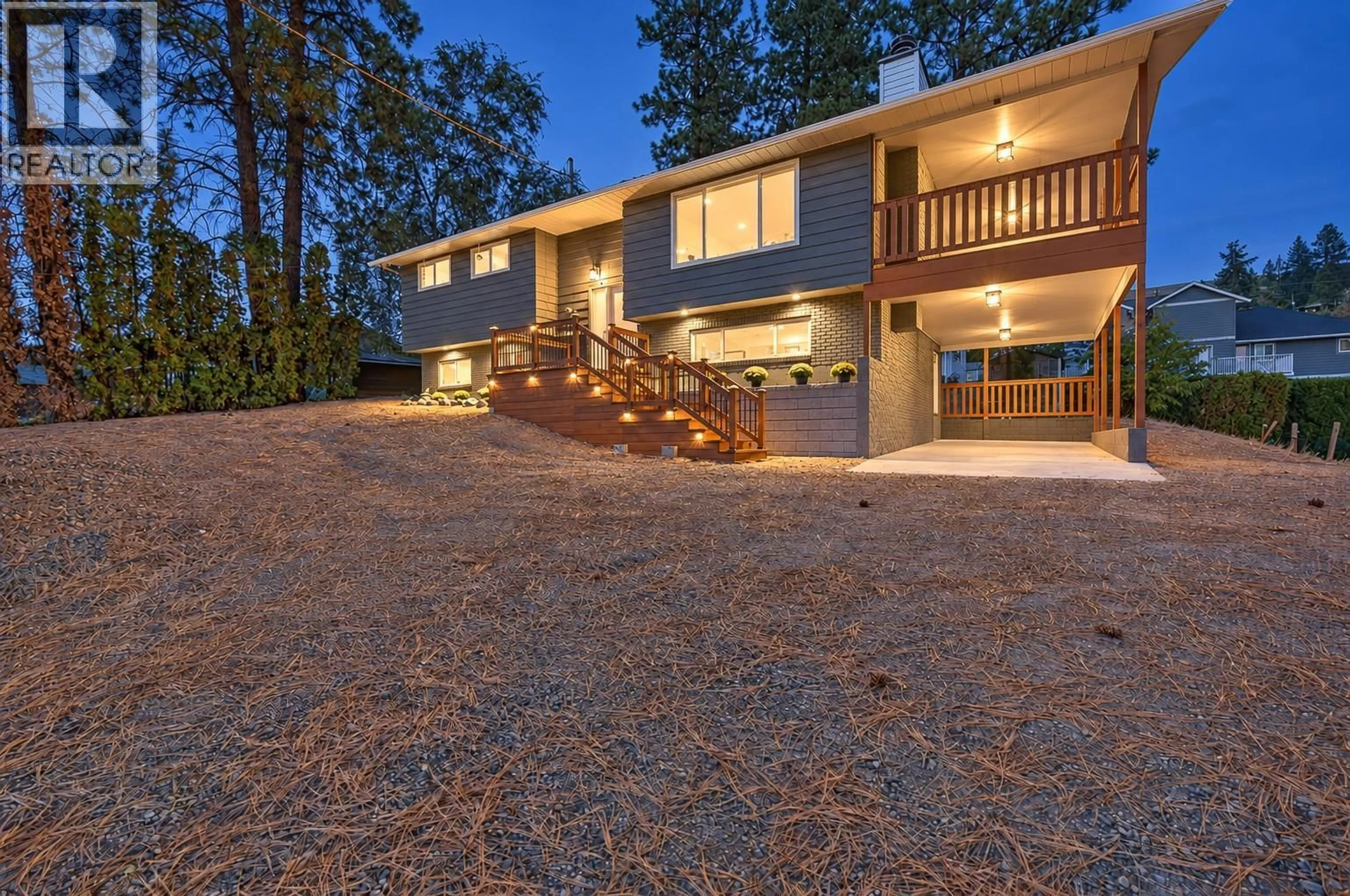 Home with brick exterior material, mountain view for 10551 SHERMAN DRIVE, Lake Country British Columbia V4V1W2