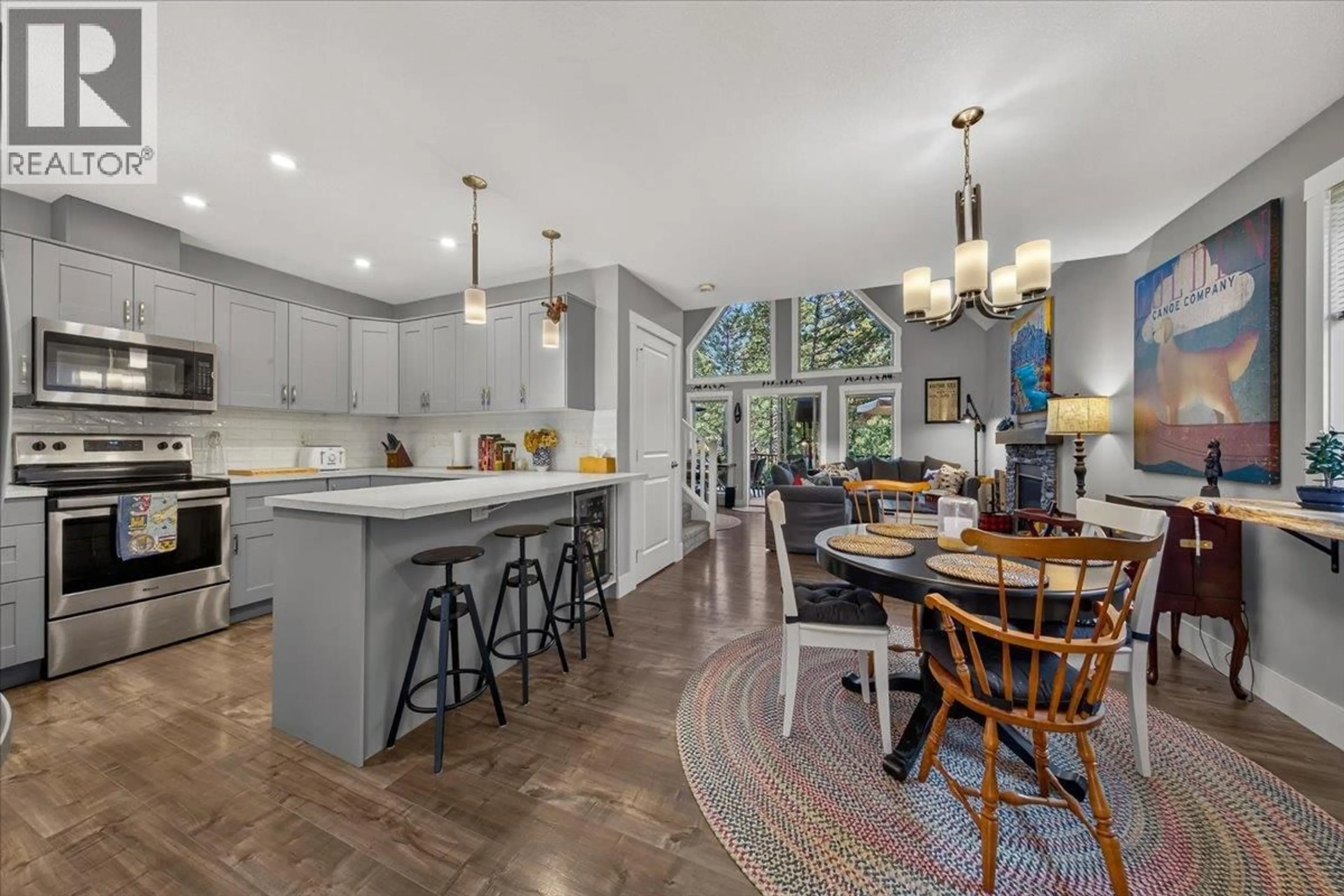 Open concept kitchen, ceramic/tile floor for 78 - 4868 RIVERVIEW DRIVE, Edgewater British Columbia V0A1E0