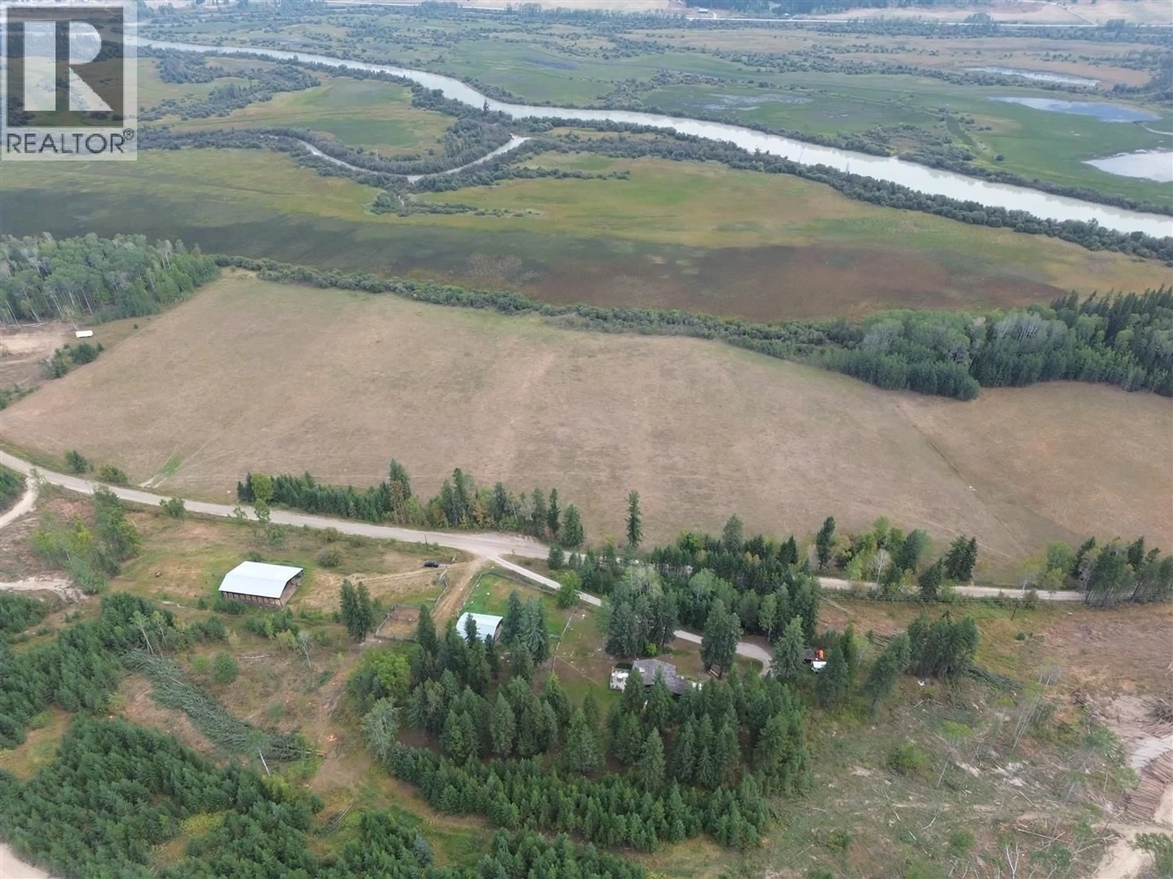 A pic from outside/outdoor area/front of a property/back of a property/a pic from drone, water/lake/river/ocean view for 3918 SANBORN ROAD, Parson British Columbia V0A1L0