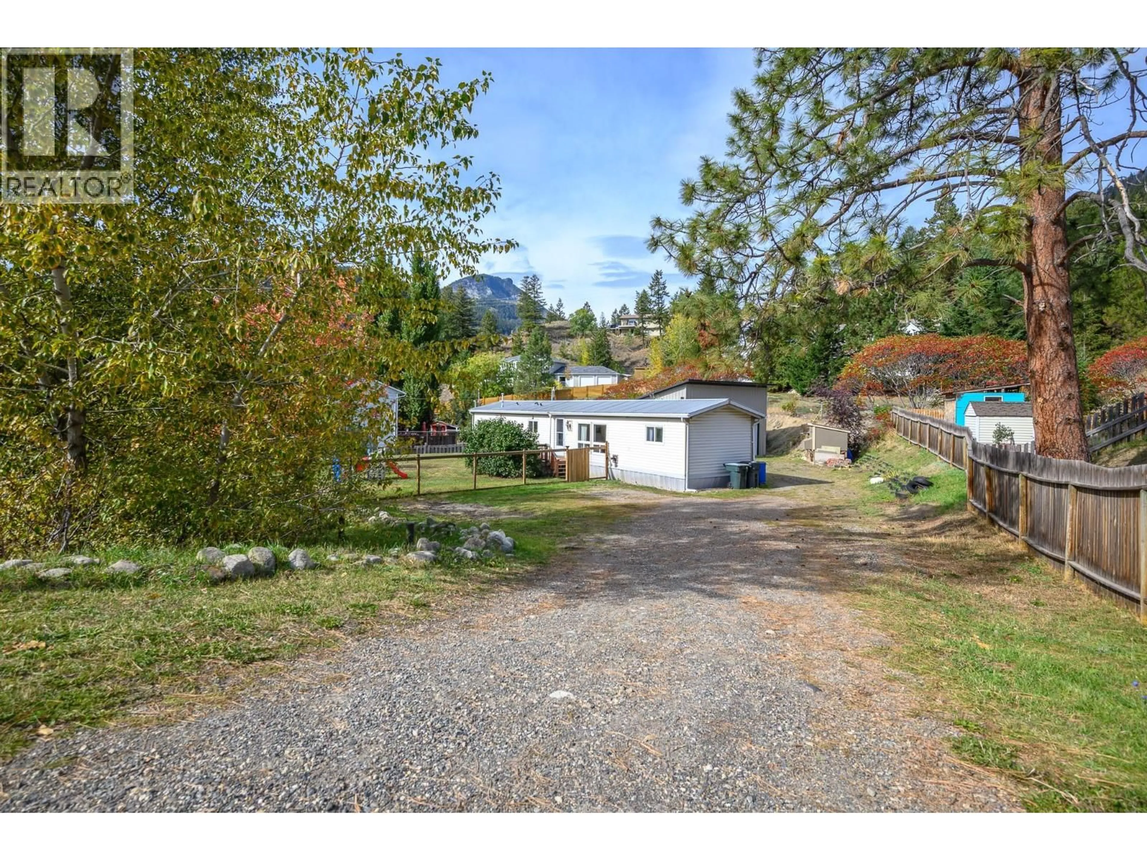 A pic from outside/outdoor area/front of a property/back of a property/a pic from drone, unknown for 5846 JEN SHERRI PLACE, Falkland British Columbia V0E1W0