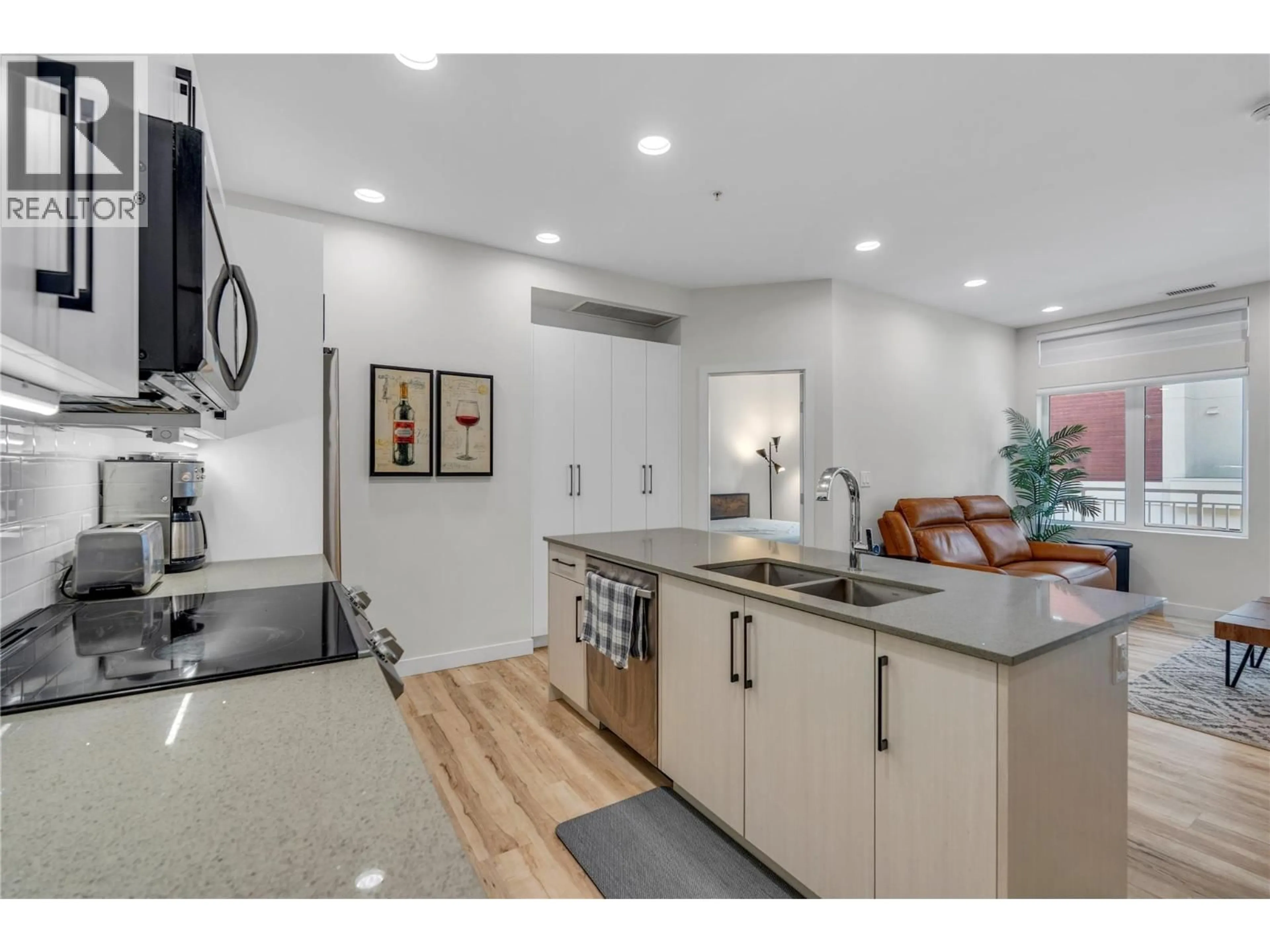 Open concept kitchen, unknown for 113 - 13417 LAKESHORE DRIVE, Summerland British Columbia V0H1Z1
