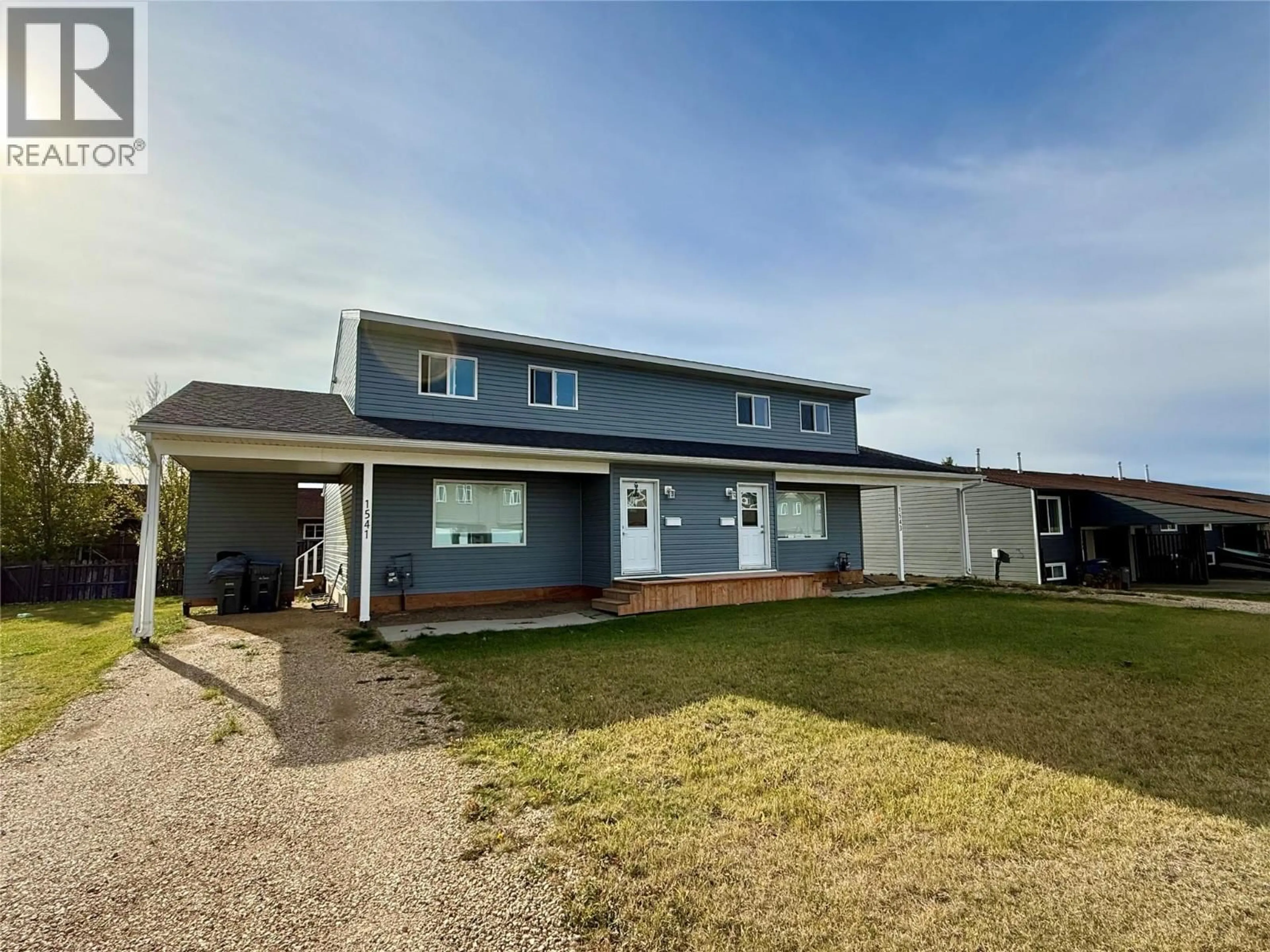 A pic from outside/outdoor area/front of a property/back of a property/a pic from drone, building for LORAN DRIVE, Dawson Creek British Columbia V1G1B7