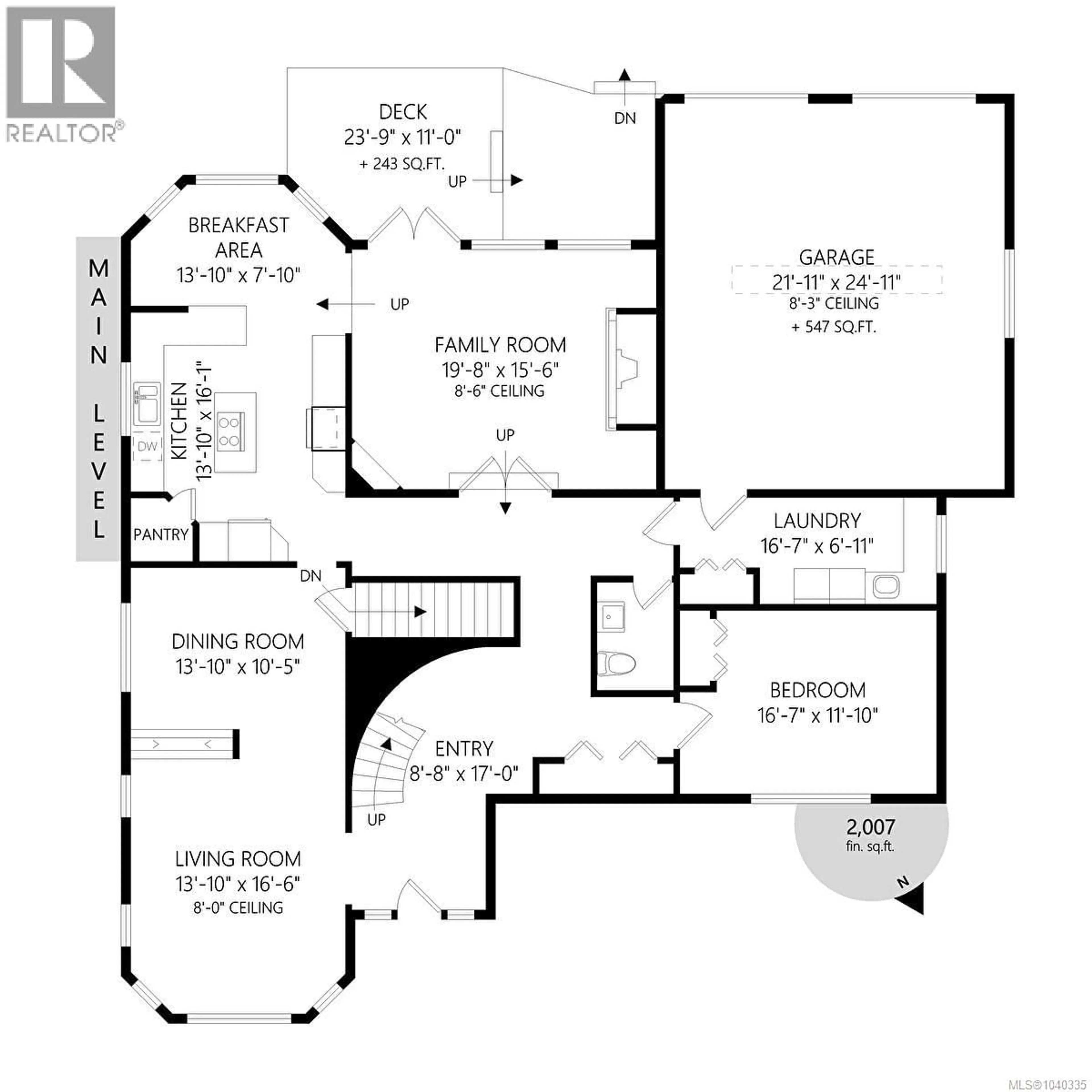 Floor plan for 2201 ARBUTUS COVE LANE, Saanich British Columbia V8N6N7