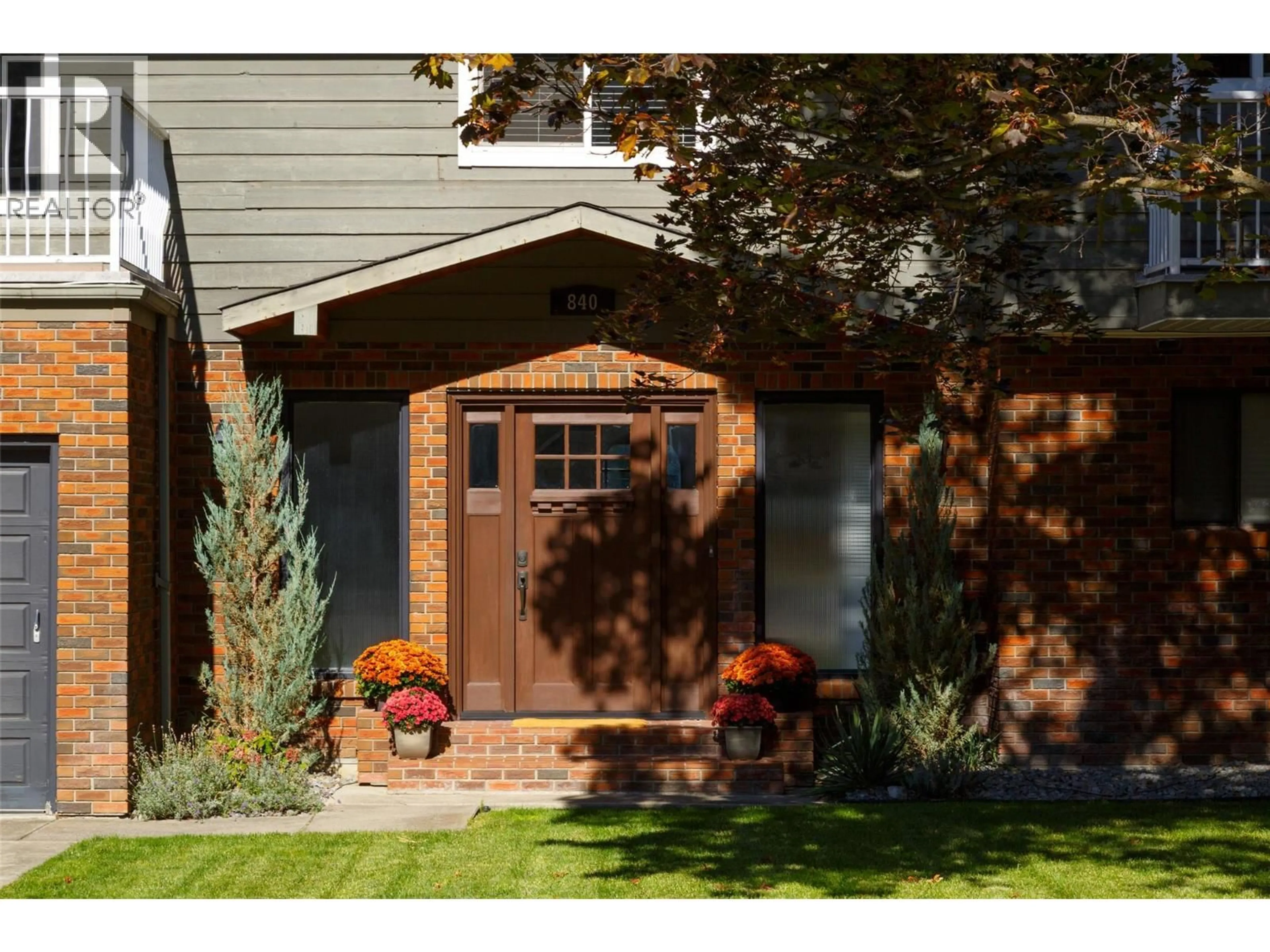 Home with brick exterior material, street for 840 STEELE ROAD, Kelowna British Columbia V1W4P1