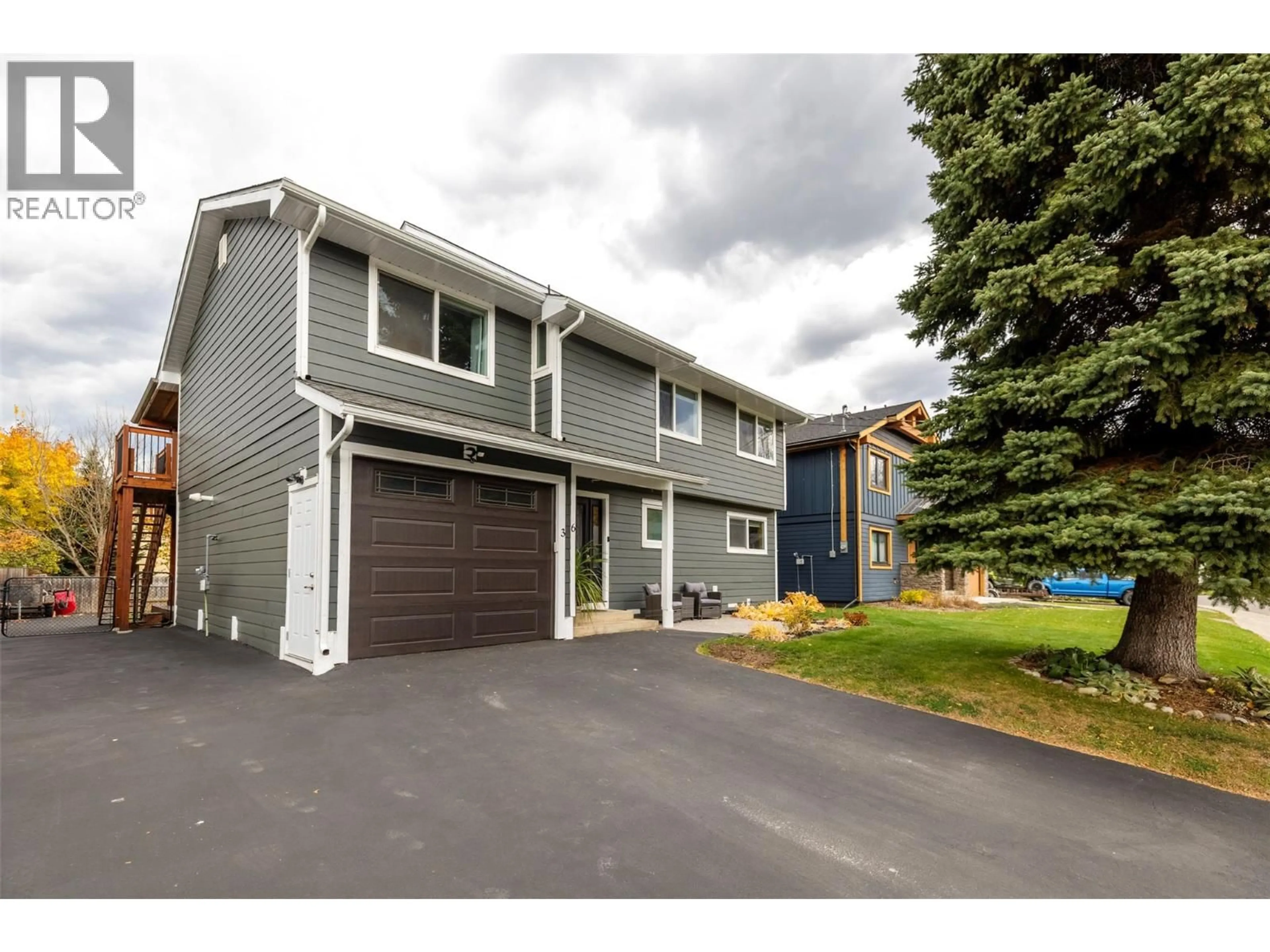 Home with vinyl exterior material, street for 36 MT KLAUER STREET, Fernie British Columbia V0B1M3
