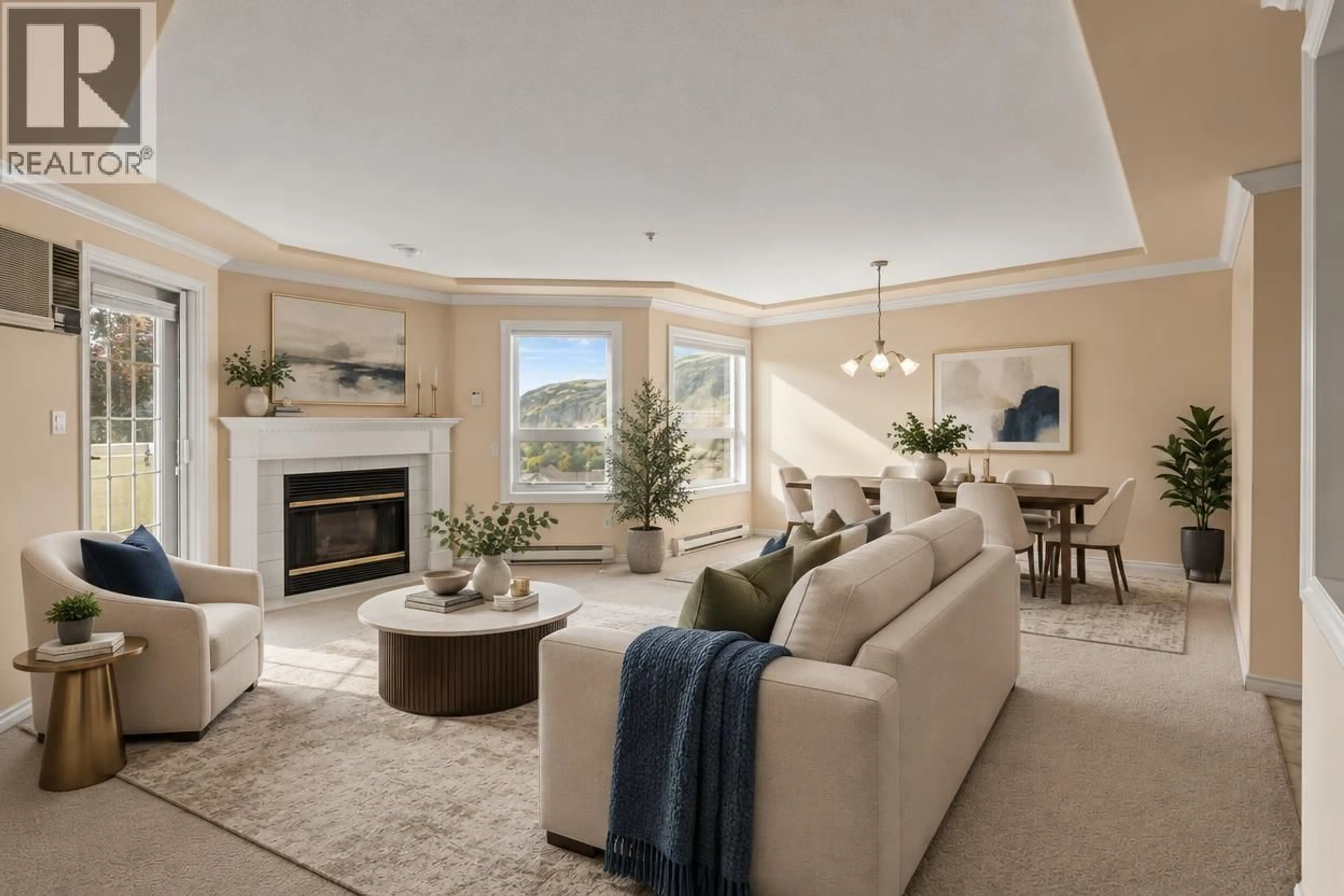 Living room with furniture, unknown for 303 - 3300 CENTENNIAL DRIVE, Vernon British Columbia V1T9M5