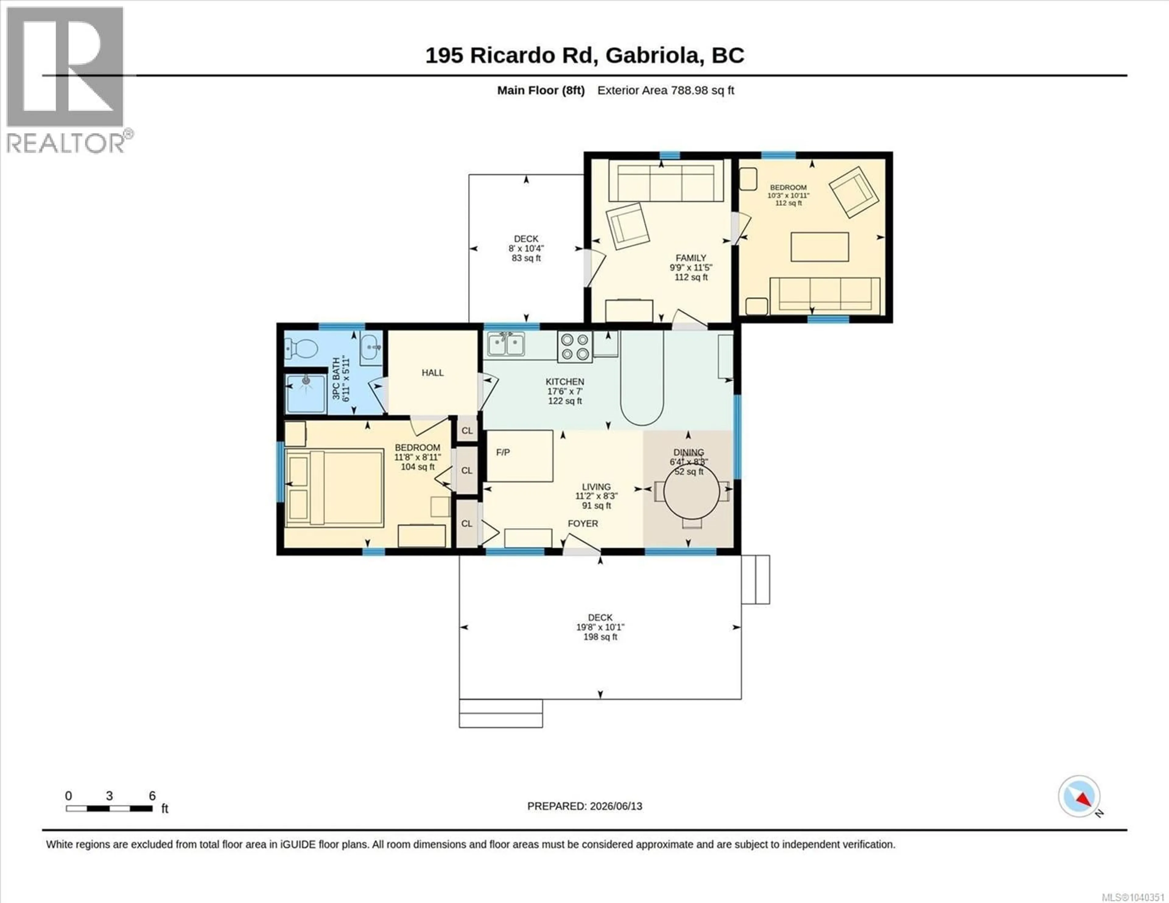 Floor plan for 195 RICARDO ROAD, Gabriola Island British Columbia V0R1X0