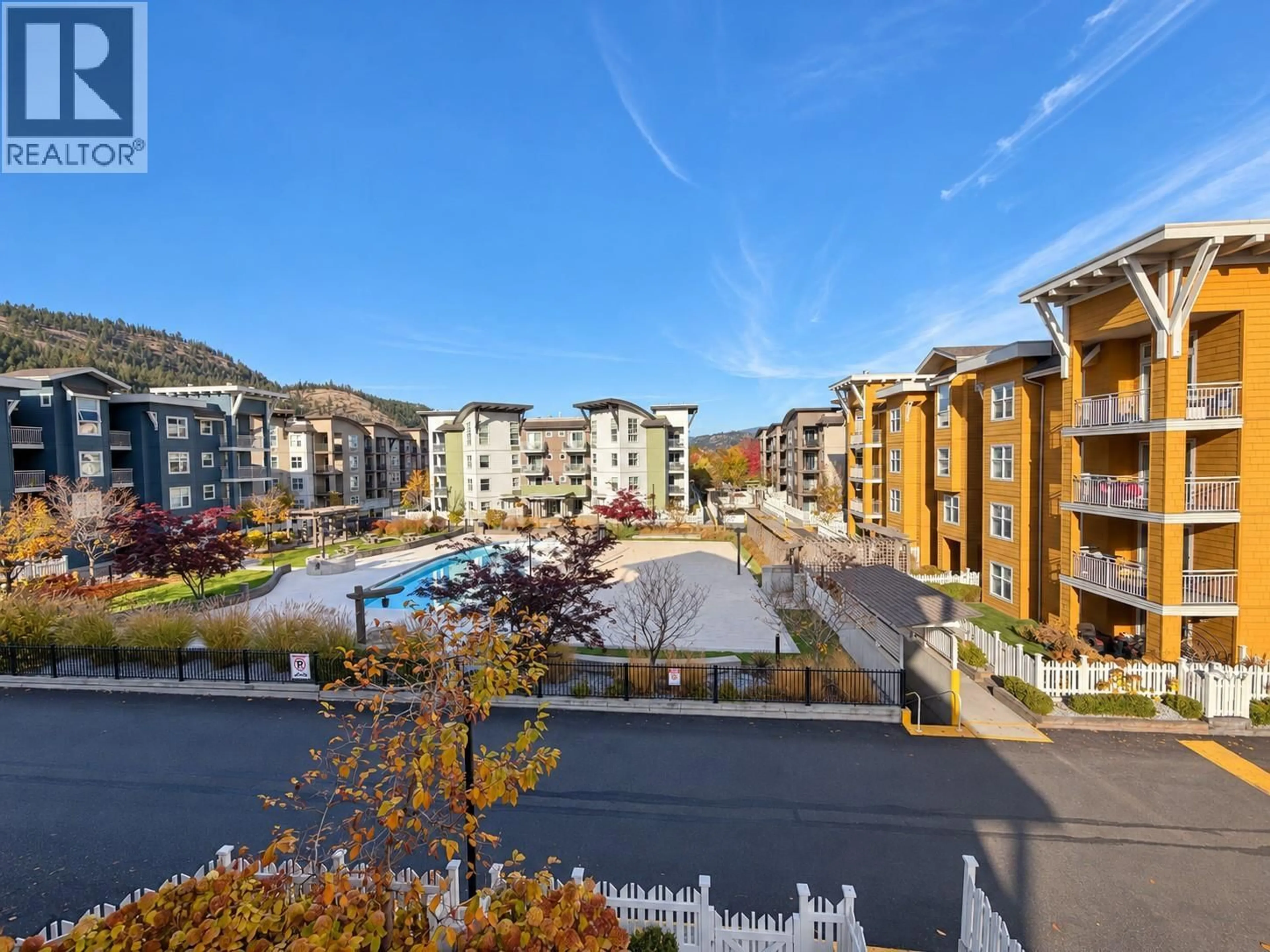 A pic from outside/outdoor area/front of a property/back of a property/a pic from drone, unknown for 301 - 563 YATES ROAD, Kelowna British Columbia V1V2V3